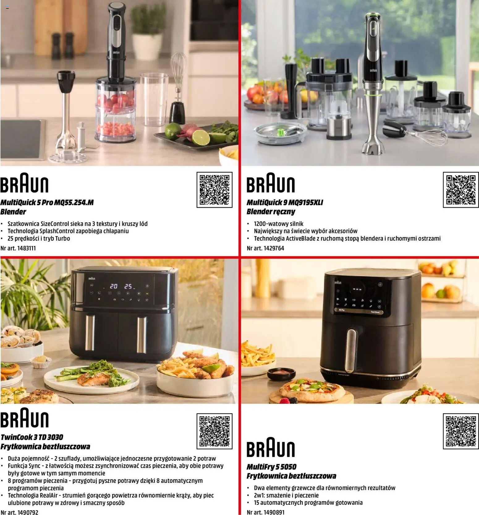 Media Markt promocje - Prezenty  od 01.12.2025 | Strona: 6 | Produkty: Blender ręczny, Frytkownica, Frytkownica beztłuszczowa, Blender