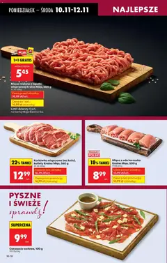 Pogląd oferty "Carpaccio wołowe, 100 g, Carpaccio wołowe" - ważna od 10.11.2025 | Strona: 26