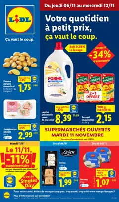 LIDL - Prévisualisation de LIDL catalogue semaine 45 valide à partir de 06.11.2025