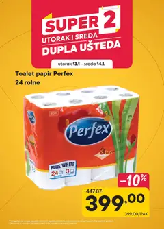 PerSu akcija utorak i sreda - pregled PerSu kataloga - važi od 13.01.2026