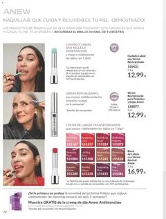 Vista previa Cuidado Labial con Sérum Revival Anew, Cuidado Labial con Sérum Revival Anew 3,5 g válido desde el 01.02.2026 | Página: 76 | Productos: Maquillaje, Sérum, Crema, Té