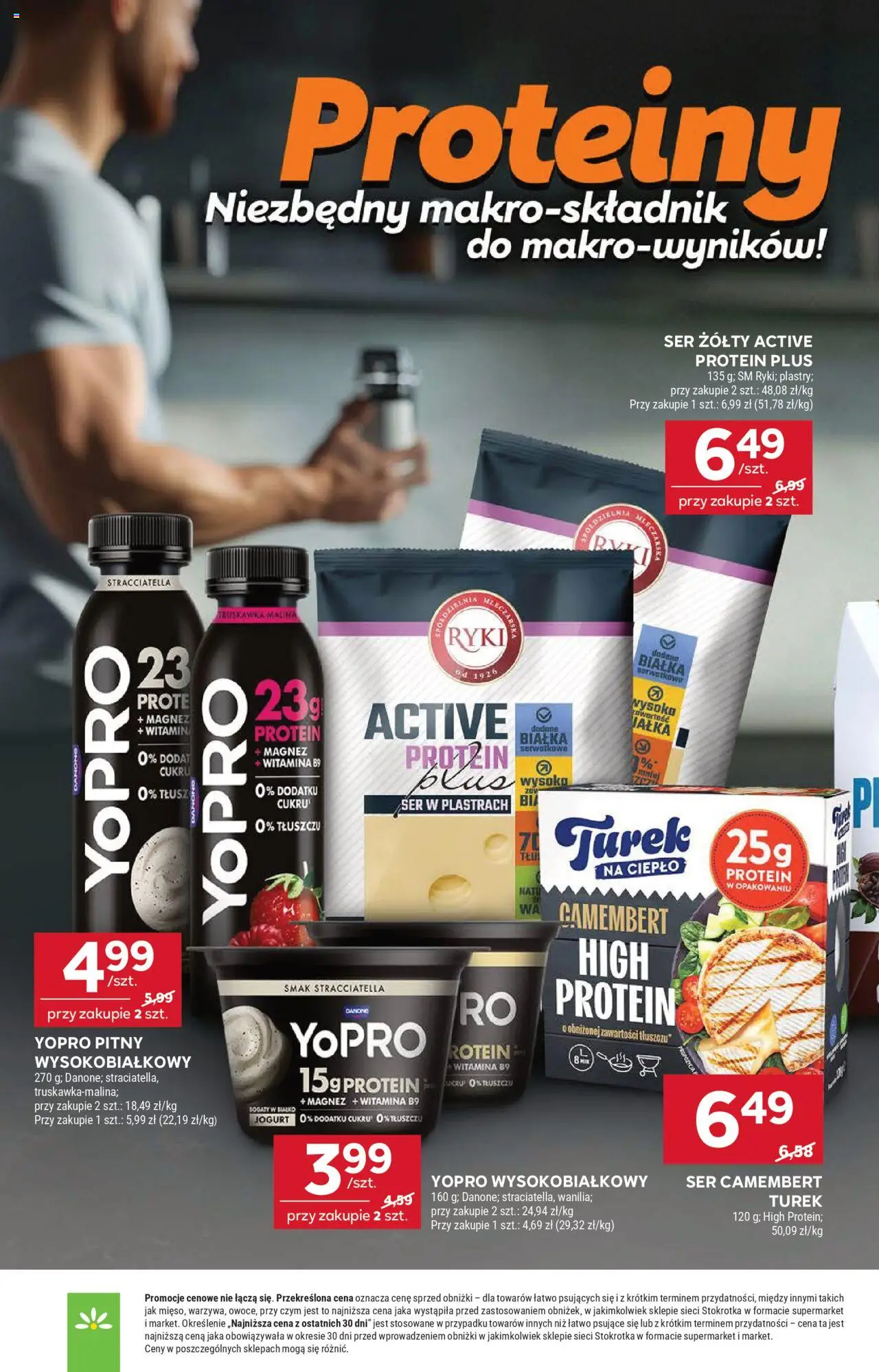 Stokrotka Gazetka od 09.10.2025 | Strona: 16 | Produkty: Ser żółty, Stokrotka, Camembert, Ser