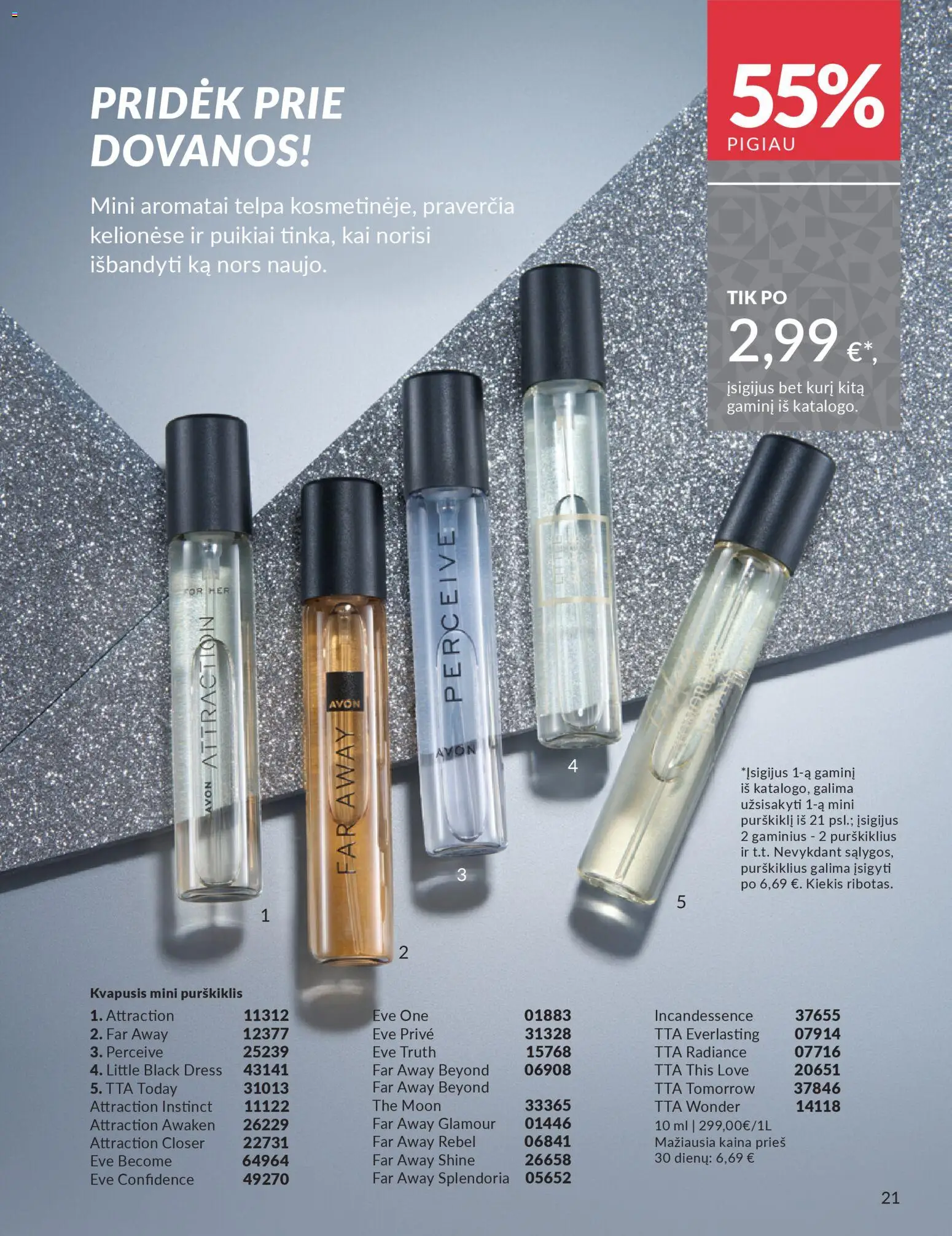 AVON akcijos nuo 01.11.2025 | Puslapis: 21