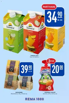 | Side: 19 | Produkter: Yoghurt, Juice, Knekkebrød, Gulrot