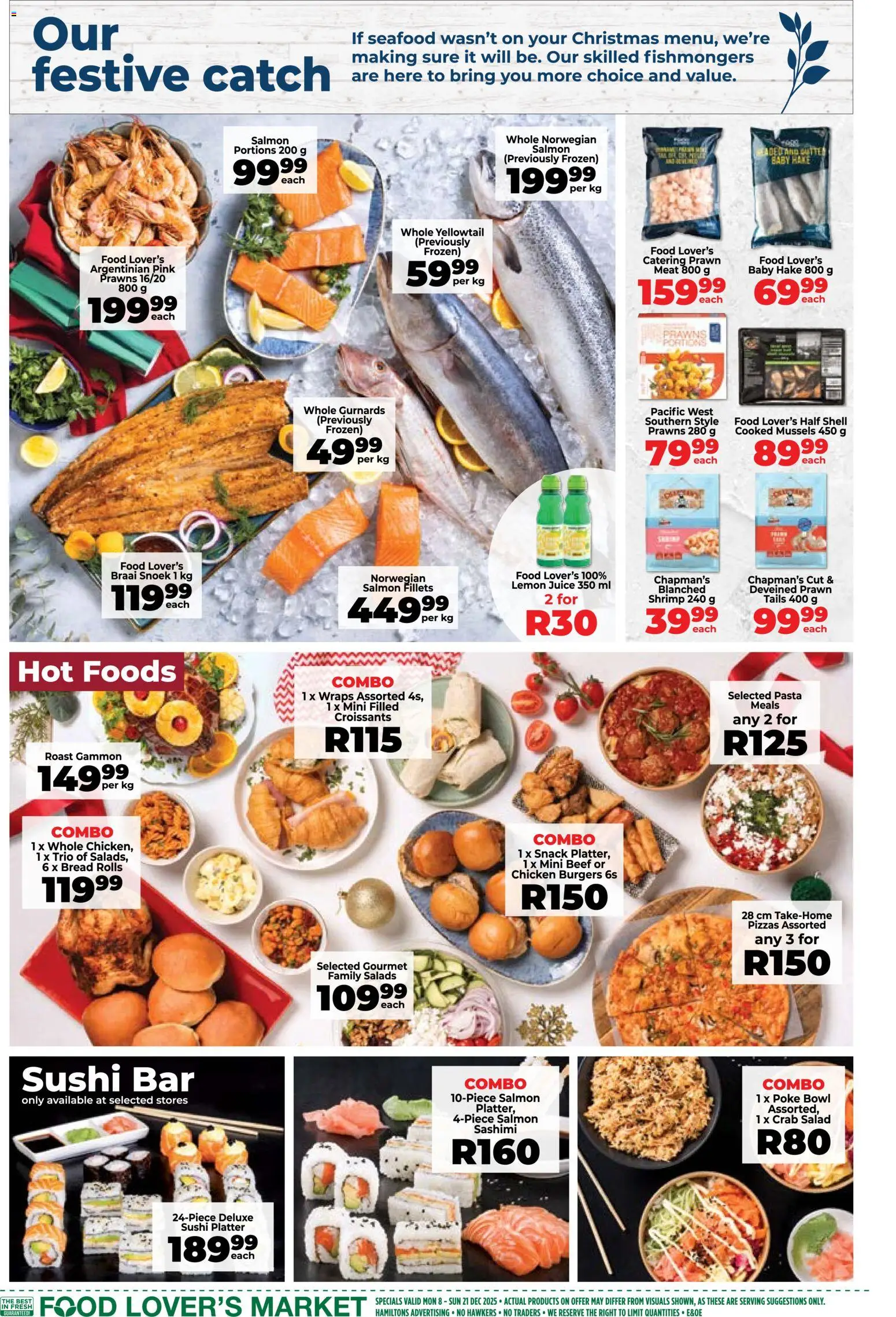 New Food Lover's Market catalogue – valid from 08.12.2025 | Page: 6 | Products: Platter, Bowl, Beef, Seafood