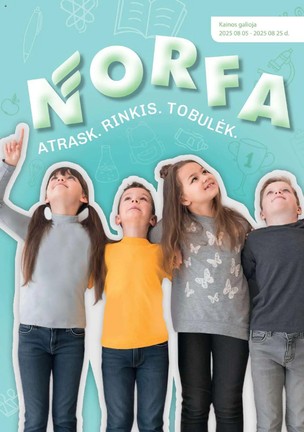 NORFA - Leidinys - Atgal į mokyklą│galioja nuo 05.08.2025 | Puslapis: 1