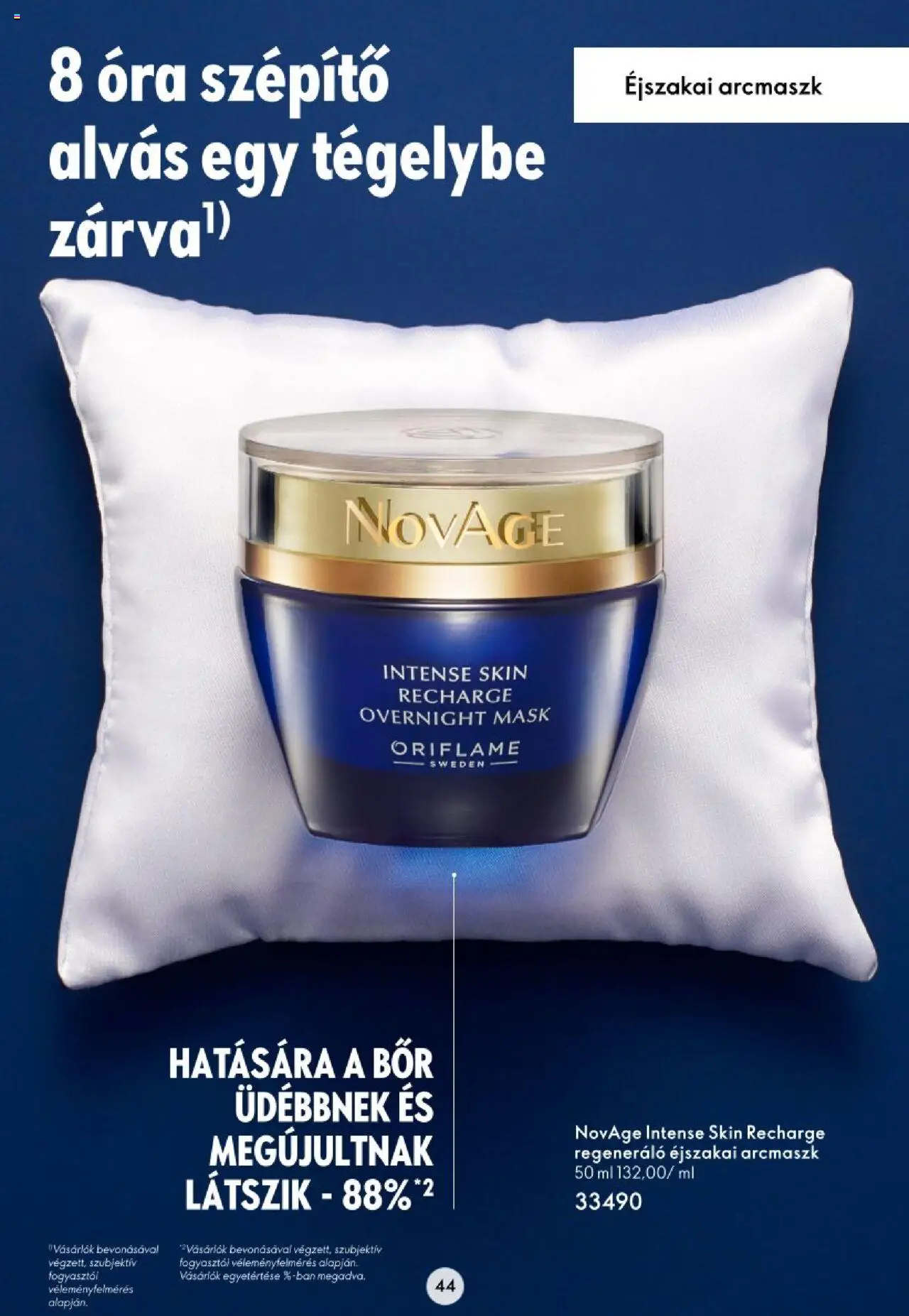 Oriflame akciós ujság - amely érvényes a következő dátumtól: 16.11.2023 | Oldal: 44 | Termékek: Bor, Óra