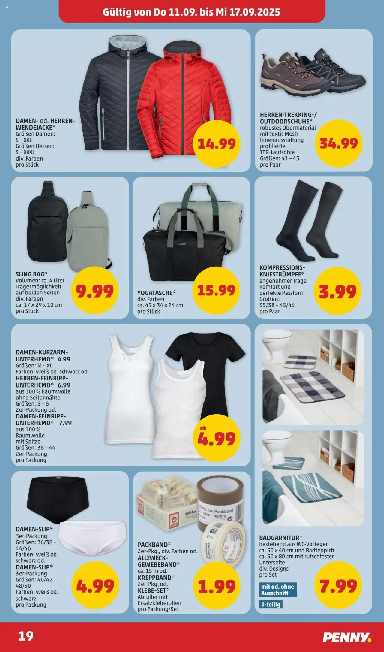 Penny Markt Flugblatt gültig ab 11.09.2025 | Seite: 19