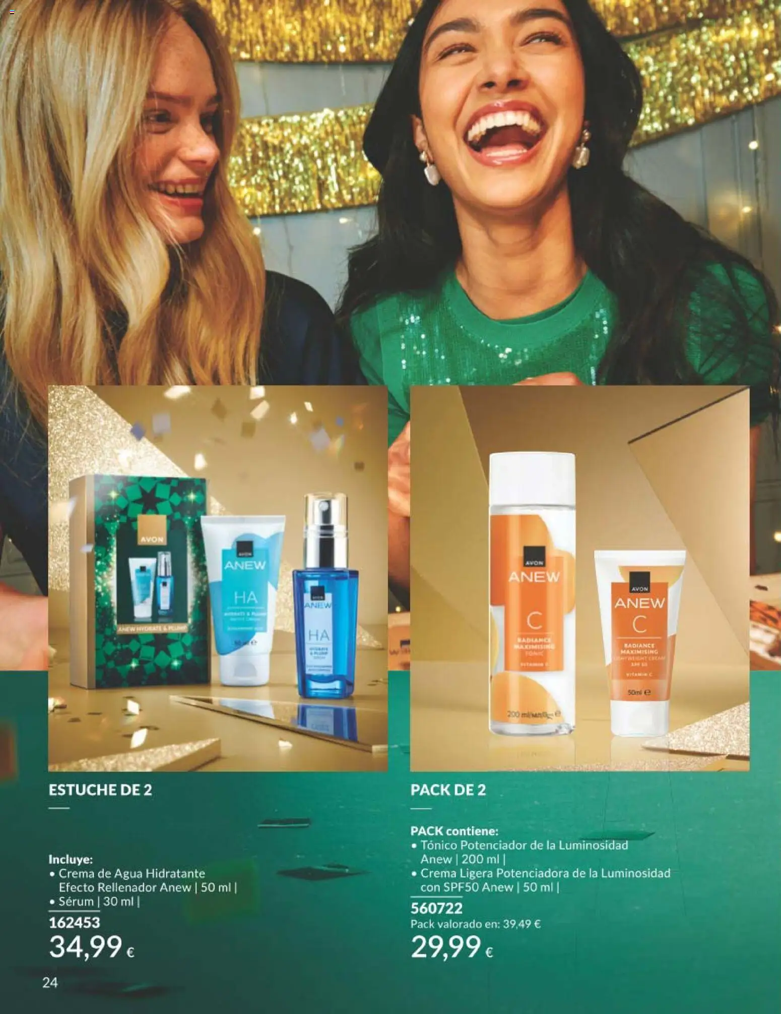 Catálogo AVON campaña 11 Black Friday │ válido desde el 01.11.2025 | Página: 24 | Productos: Sérum, Crema