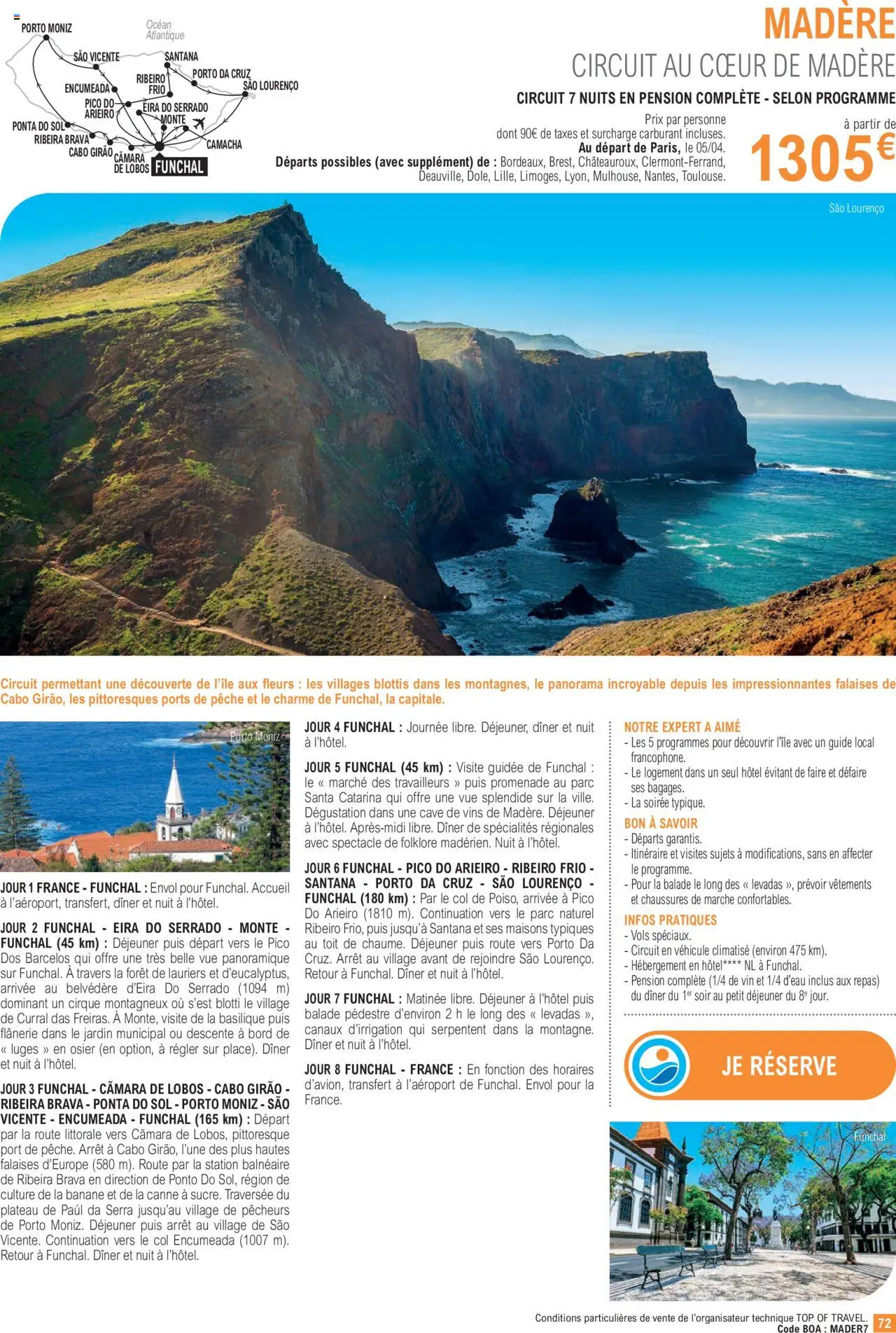  | Page: 72 | Produits: Pêche, Plateau, Luges, Vin