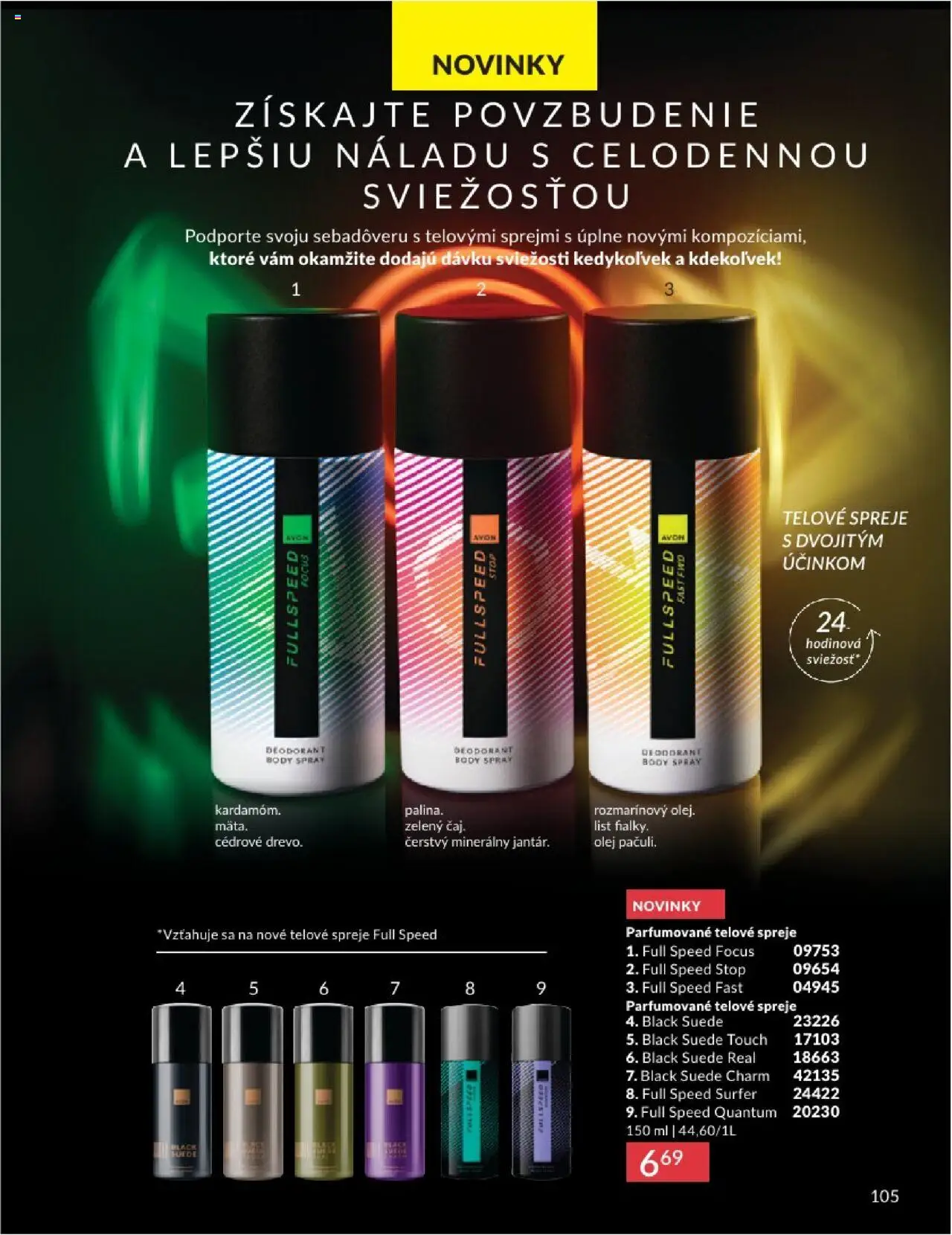 Katalóg Avon 2025 │ platný od 01.08.2025 | Strana: 105 | Produkty: Olej