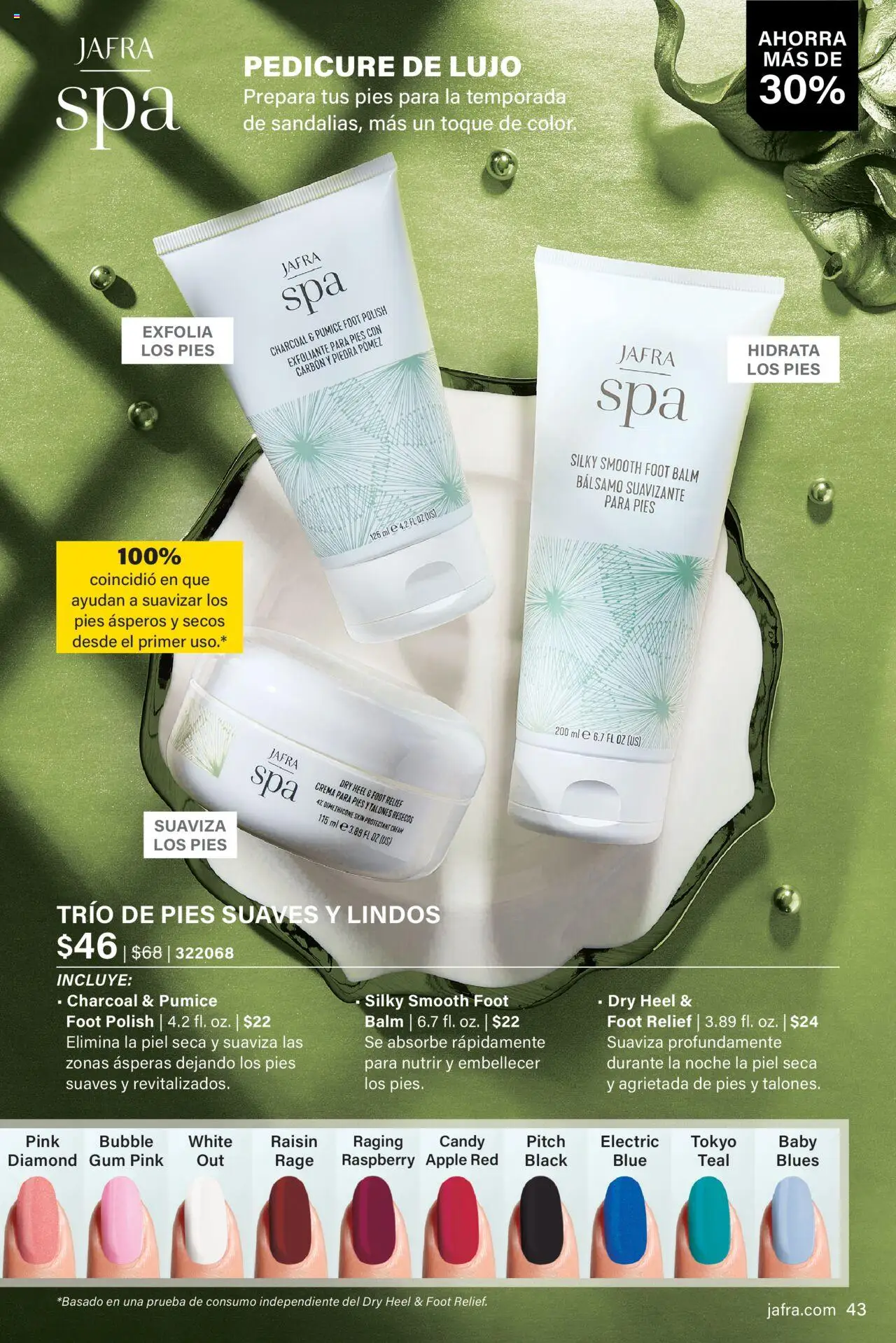 JAFRA folleto │ válido desde el 01.06.2025 | Página: 43 | Productos: Crema, Apple, Γαύρος, Suavizante