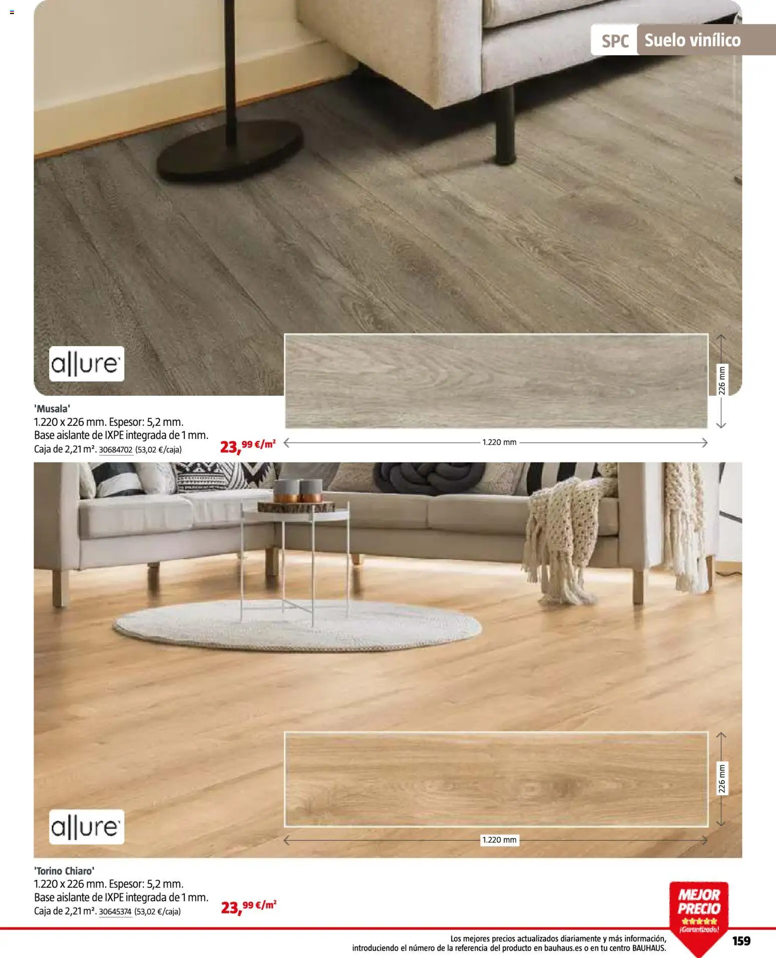 Bauhaus - Suelos y revestimientos │ válido desde el 24.02.2026 | Página: 159 | Productos: Caja