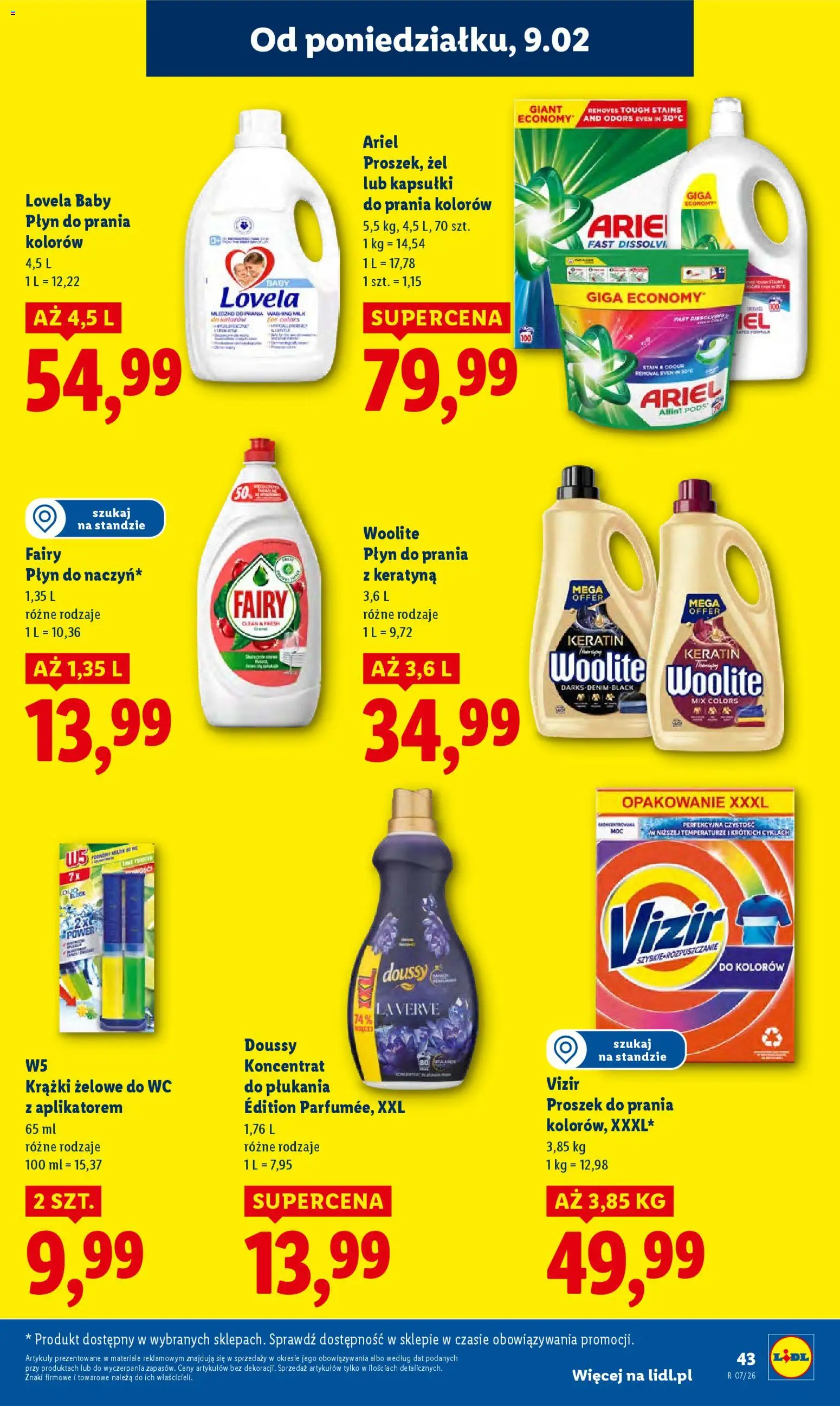 Lidl Gazetka od 09.02.2026 | Strona: 43