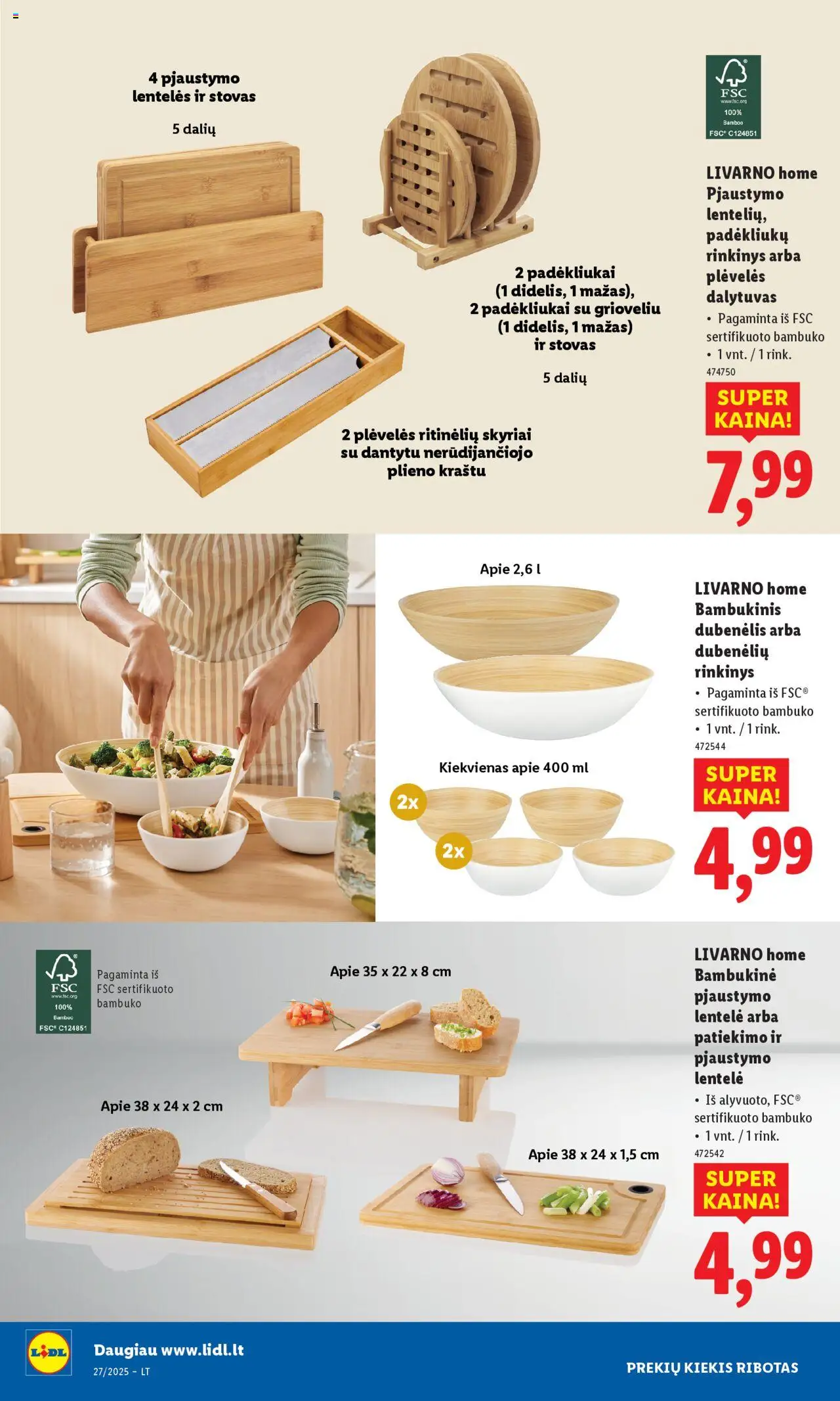 LIDL leidinys - Ne maisto prekių pasiūlymai│galioja nuo 30.06.2025 | Puslapis: 16 | Prekių: Stovas