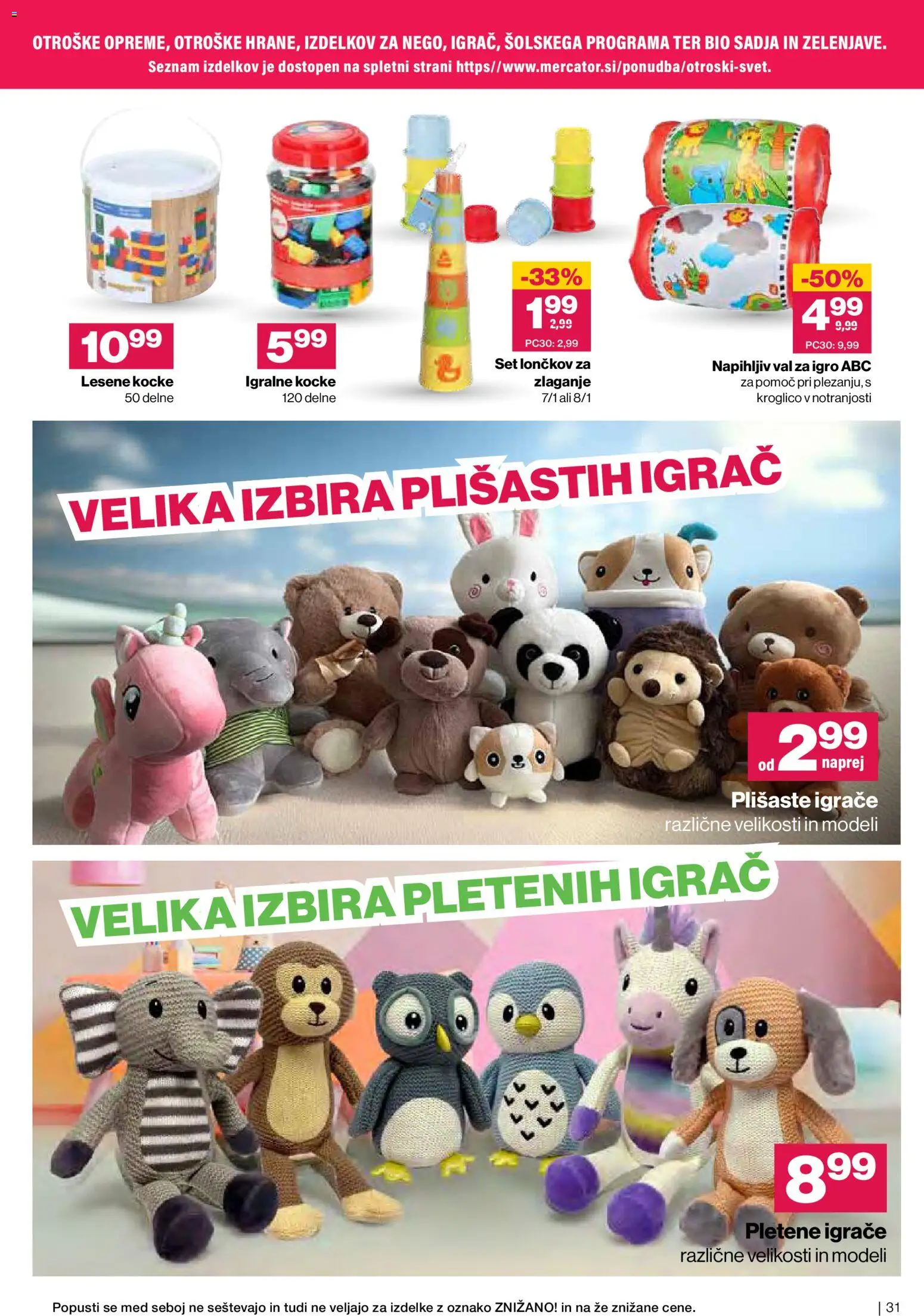 Novi Mercator katalog ponudbe – veljaven od 05.11.2025 | Stran: 31