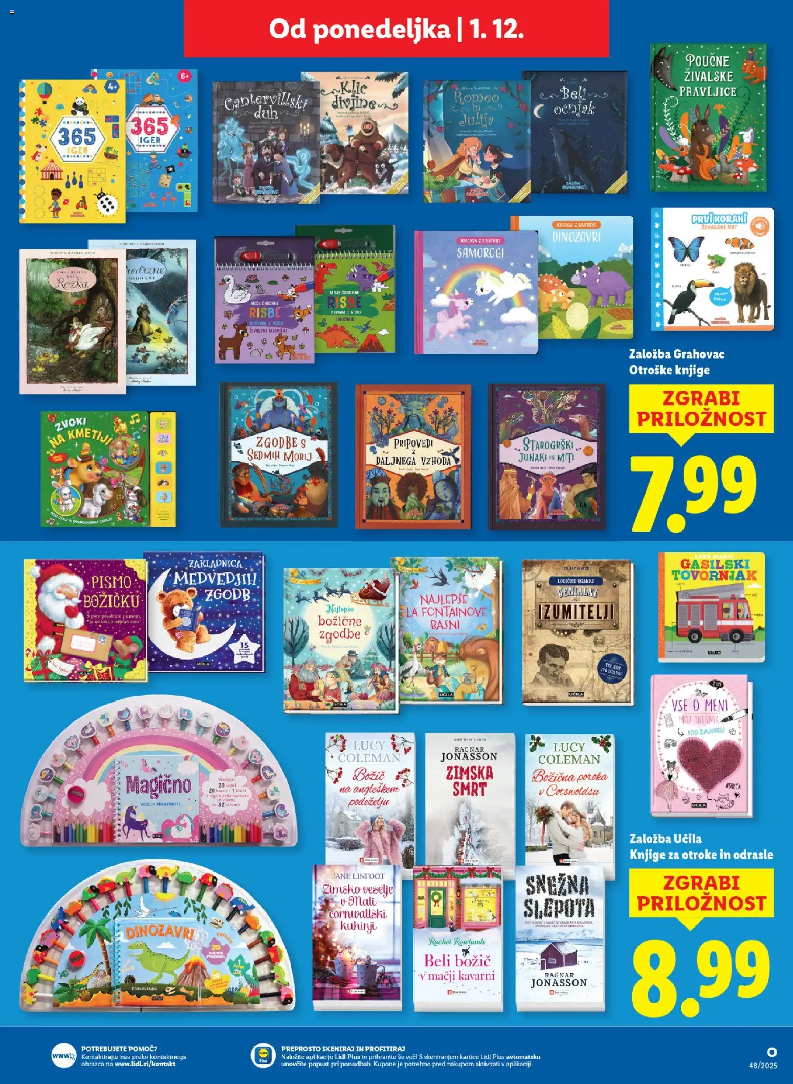 Novi Lidl katalog ponudbe – veljaven od 27.11.2025 | Stran: 61 | Izdelki: Knjige za otroke, Knjiga