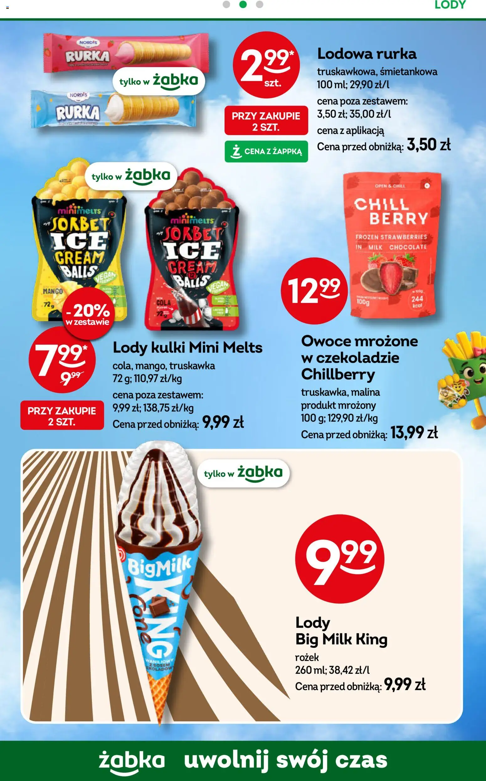 Żabka Black Friday od 19.11.2025 | Strona: 65 | Produkty: Mango, Malina, Big Milk, Owoce