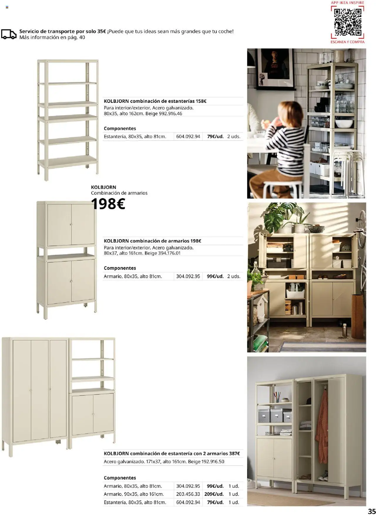 Catálogo IKEA Almacenaje secundario │ válido desde el 04.02.2025 | Página: 35