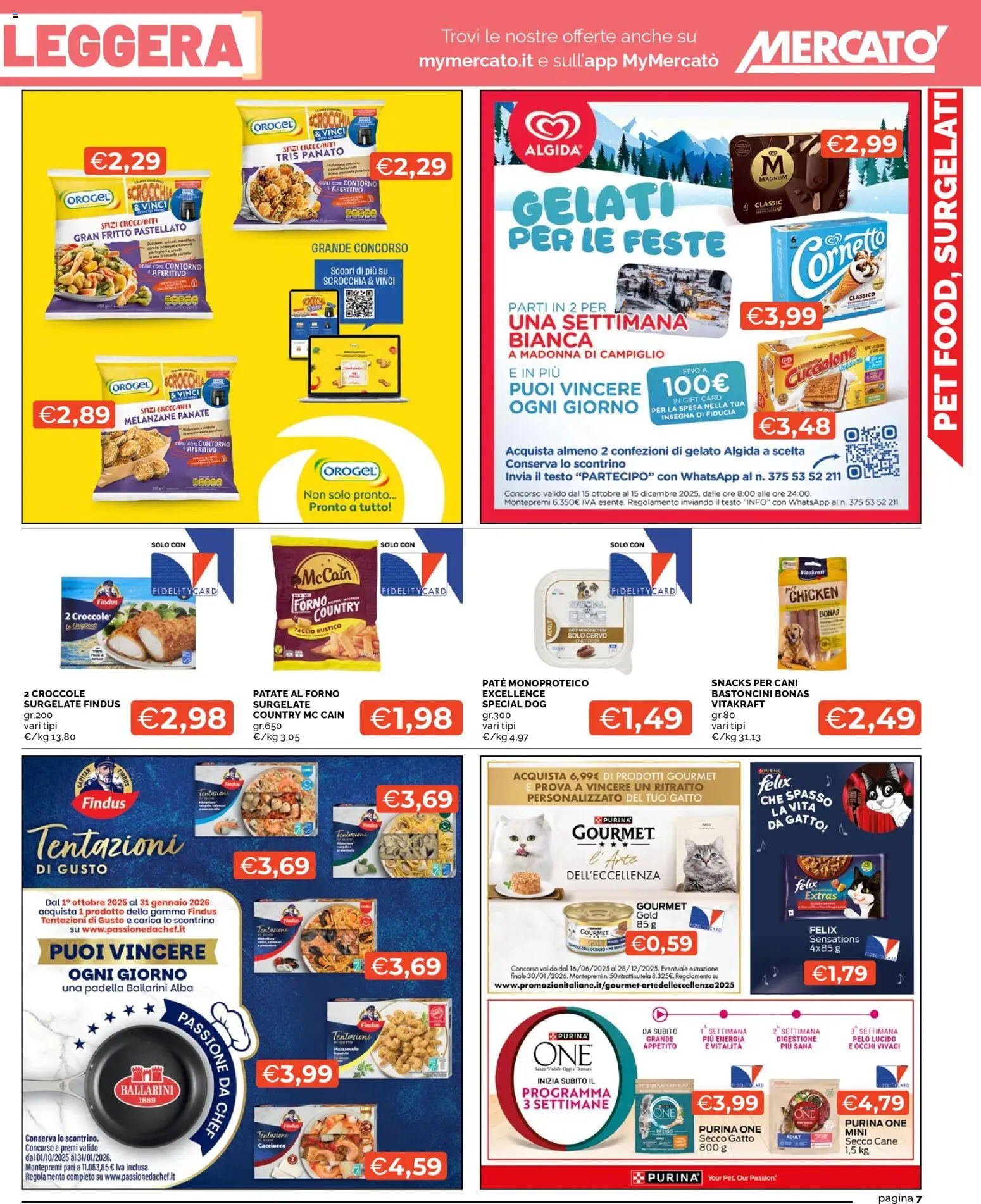 Volantino Mercatò del 24.11.2025 | Pagina: 7 | Prodotti: Paté, Patate, Forno, Aperitivo