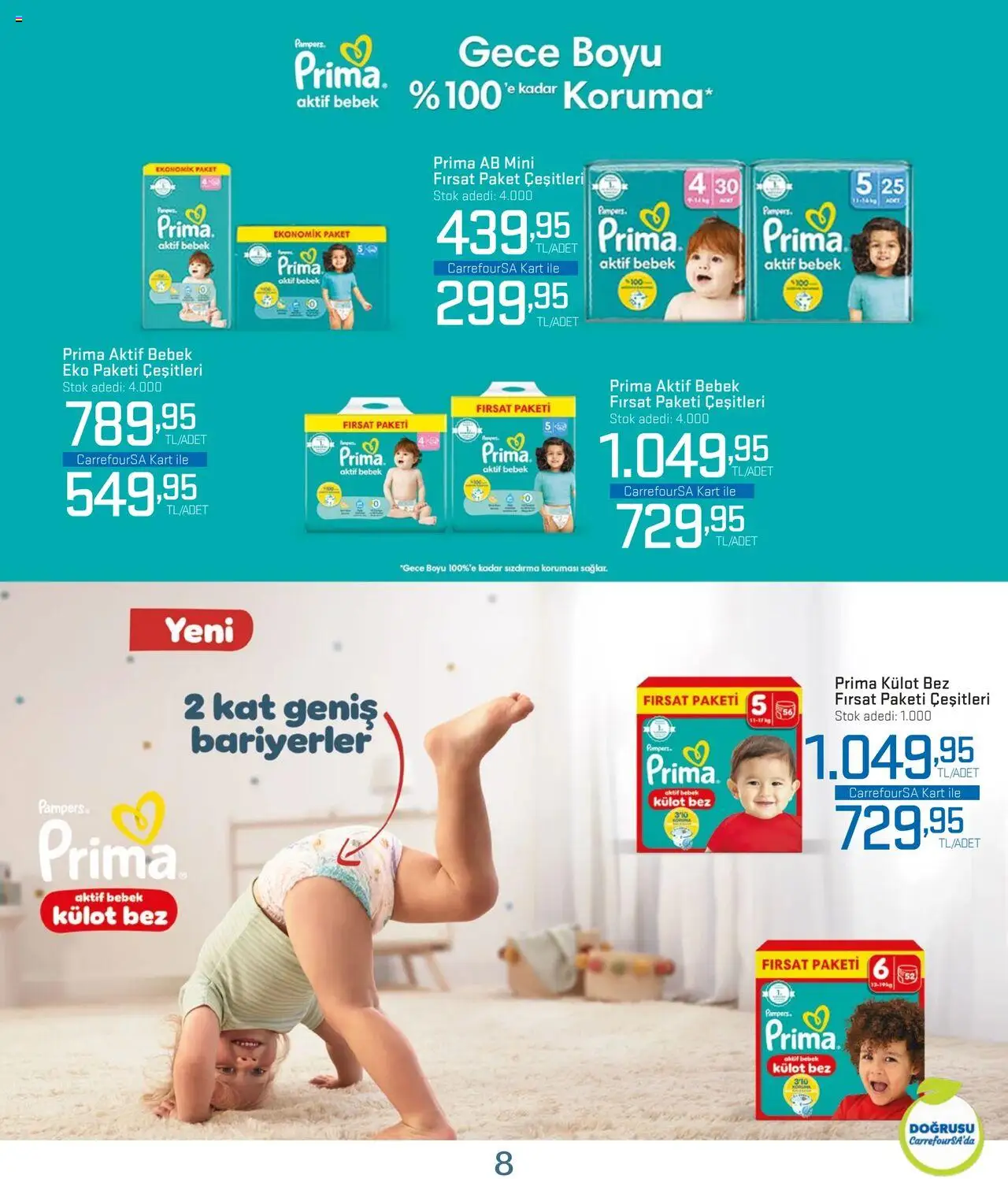 CarrefourSA Katalog Bebek - 02.10.2025 tarihinden itibaren geçerlidir | Sayfa: 9