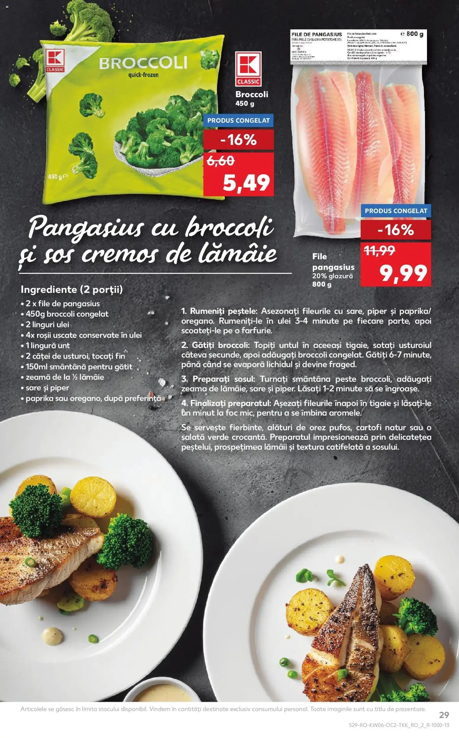 Noul catalog Kaufland – valabil de la 04.02.2026 | Pagină: 29 | Produse: Linguri, Pește, Smântână, Cartofi