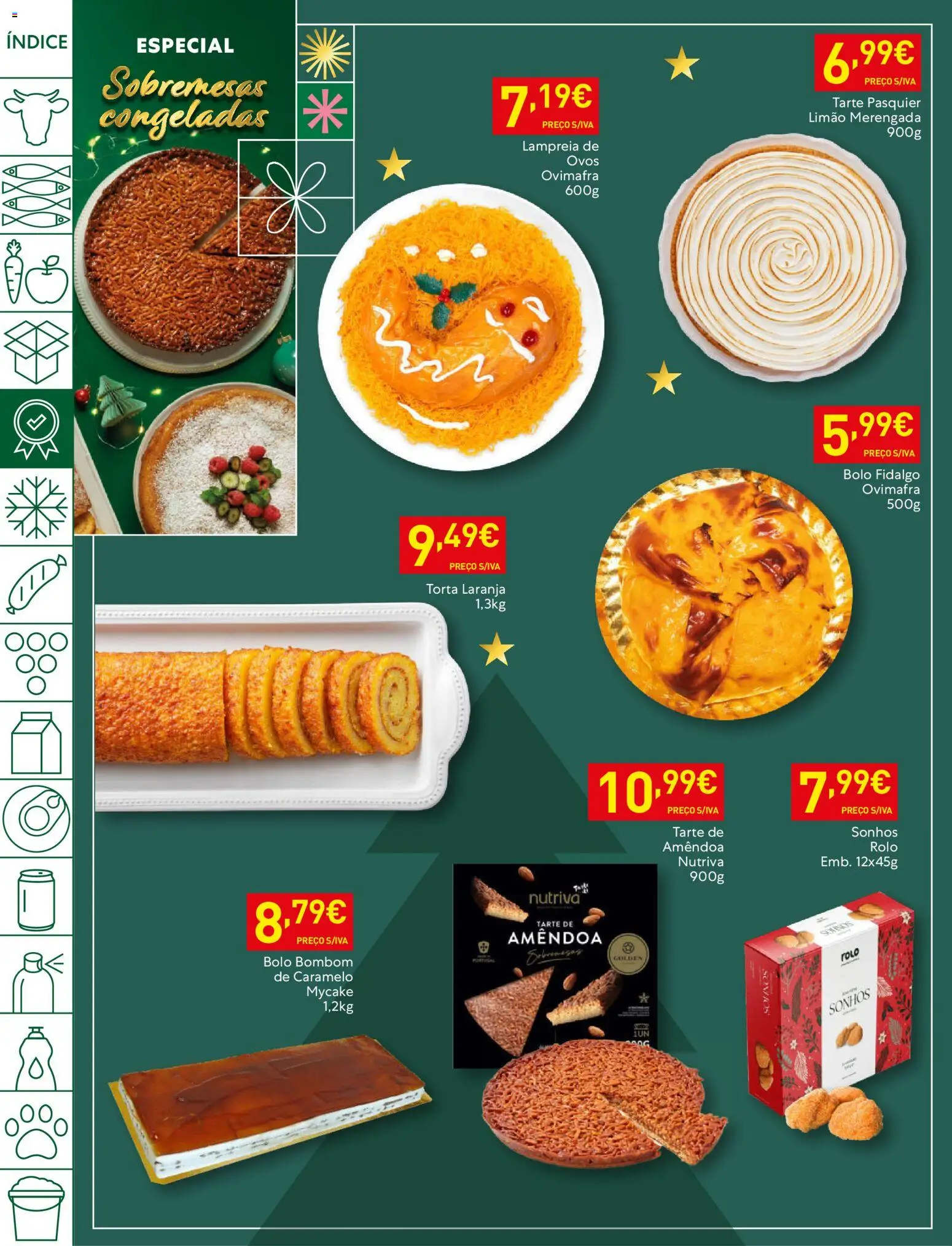 Recheio folheto │ válido de 02.12.2025 | Página: 14 | Produtos: Bolo, Bombom, Ovos, Torta