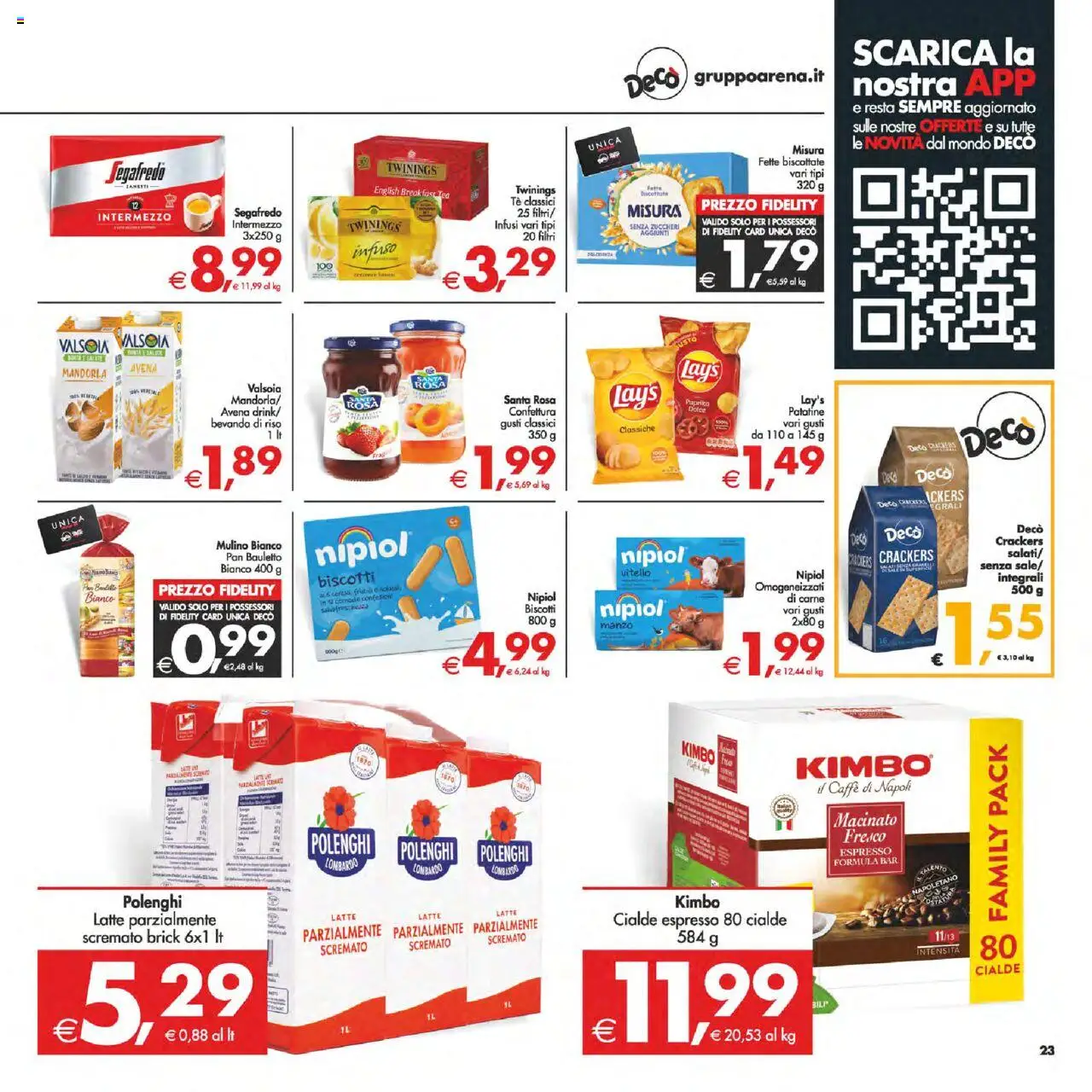 Volantino Decò del 12.09.2025 | Pagina: 25 | Prodotti: Caffè, Riso, Ceres, Macinato