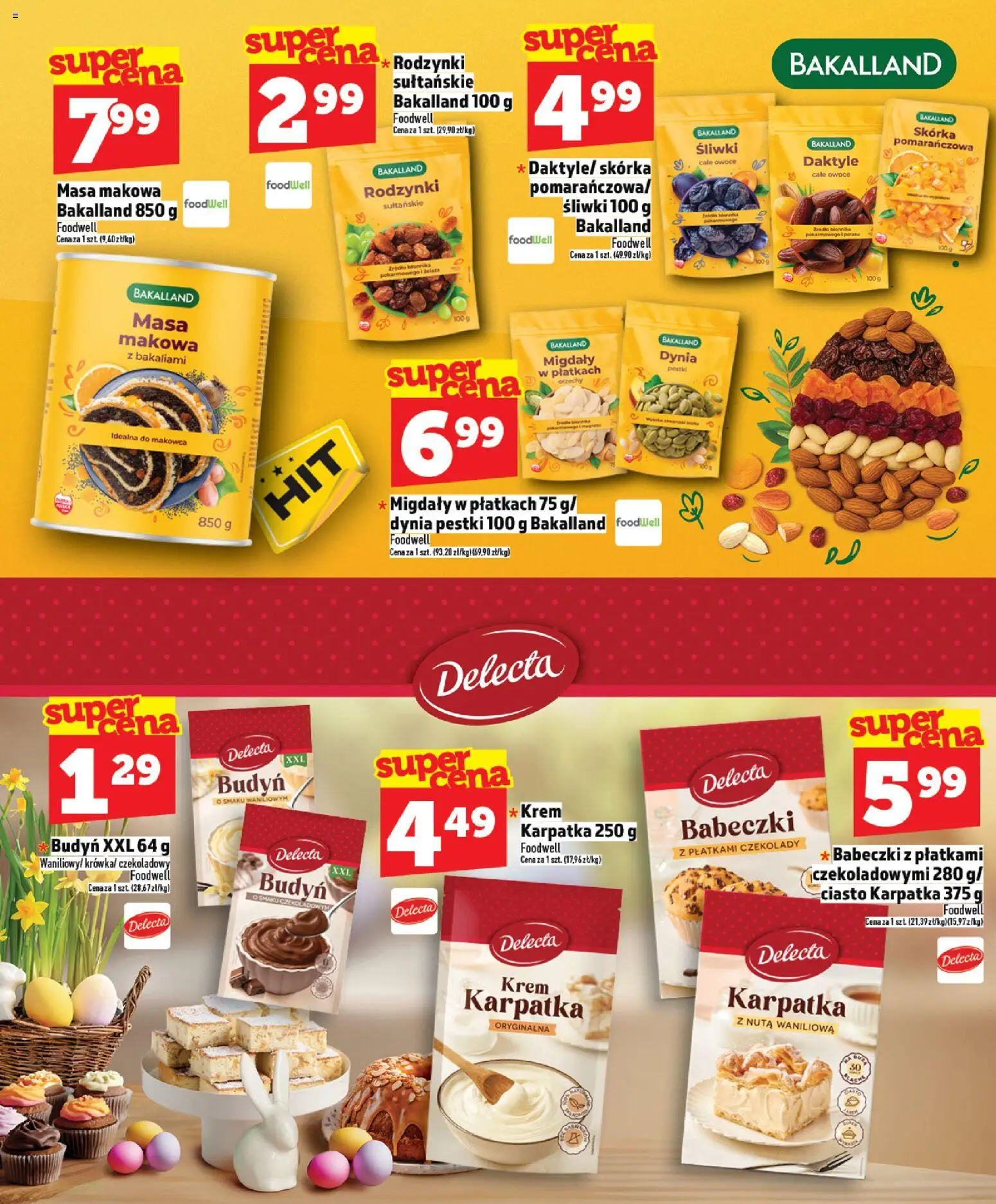 Topaz gazetka - Ceny małe na stałe od 26.03.2026 | Strona: 5 | Produkty: Dynia, Śliwki, Babeczki, Orzechy