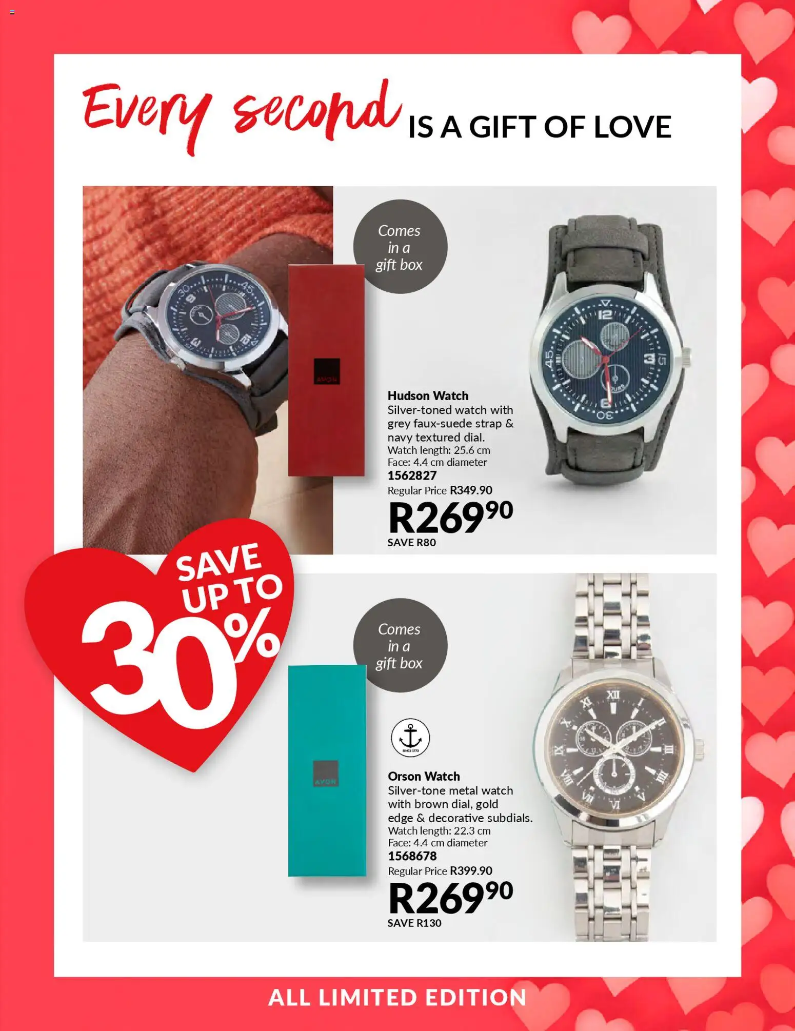 New Avon catalogue – valid from 21.02.2026 | Page: 41 | Products: Watch, Box