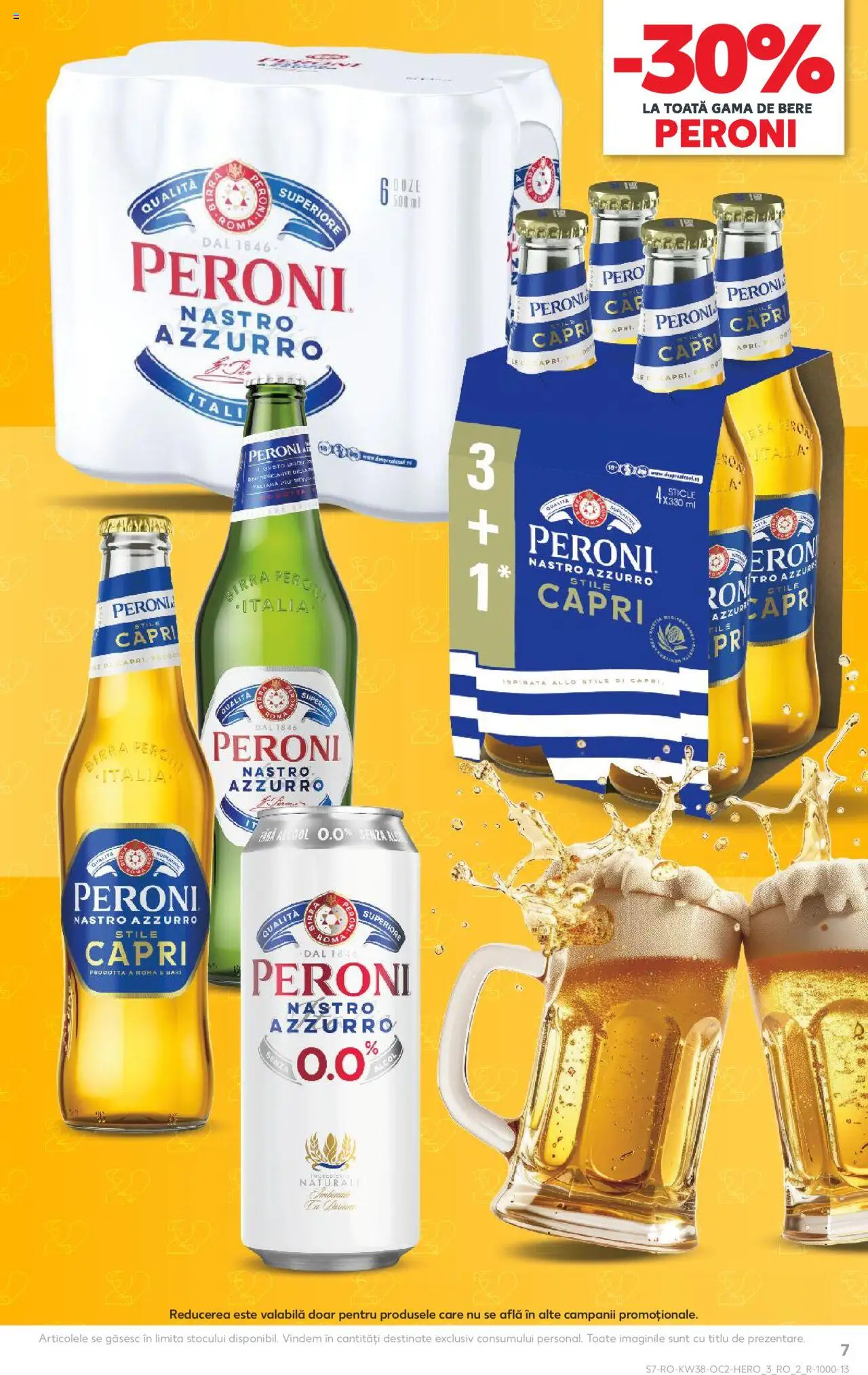 Noul catalog Kaufland – valabil de la 17.09.2025 | Pagină: 7 | Produse: Bere