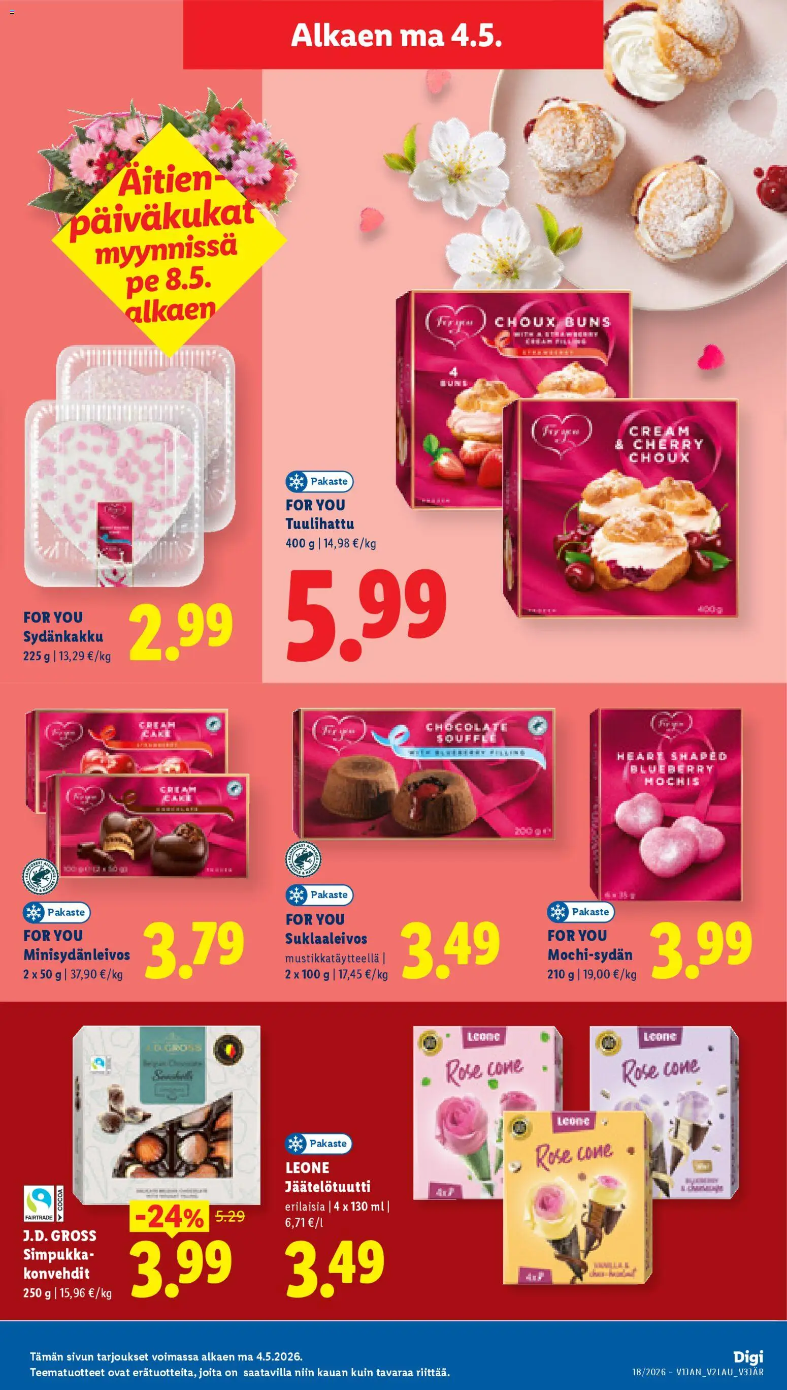 Lidl tarjoukset - Helsinki – voimassa 29.04.2026 alkaen | Sivu: 13