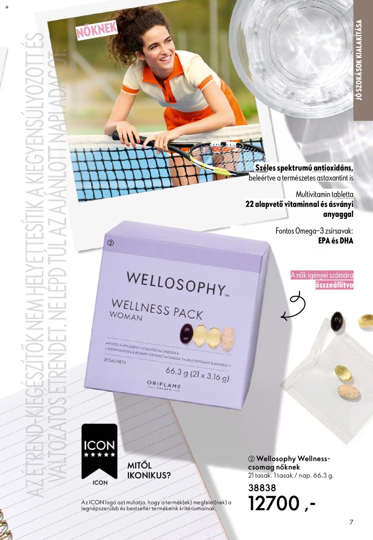 Oriflame akciós ujság - amely érvényes a következő dátumtól: 01.10.2025 | Oldal: 7 | Termékek: Omega 3, Multivitamin