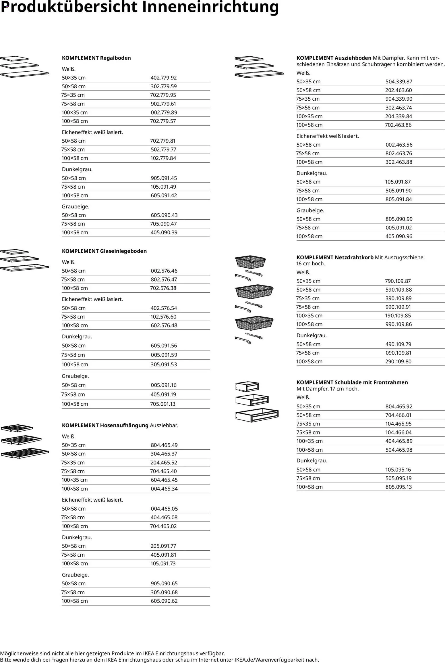 Ikea Individuelles Kleiderschranksystem  – gültig ab 02.01.2026 | Seite: 10
