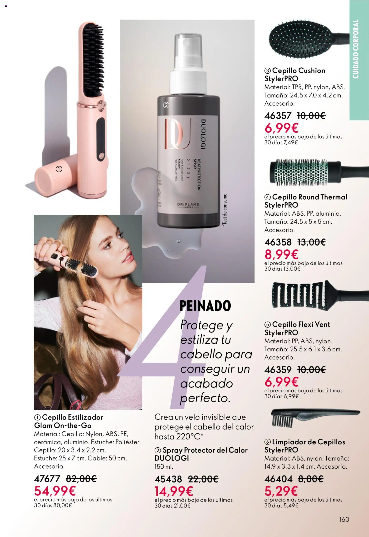 Oriflame - Catálogo Campaña 3 │ válido desde el 18.02.2026 | Página: 163 | Productos: Cepillo, Cable