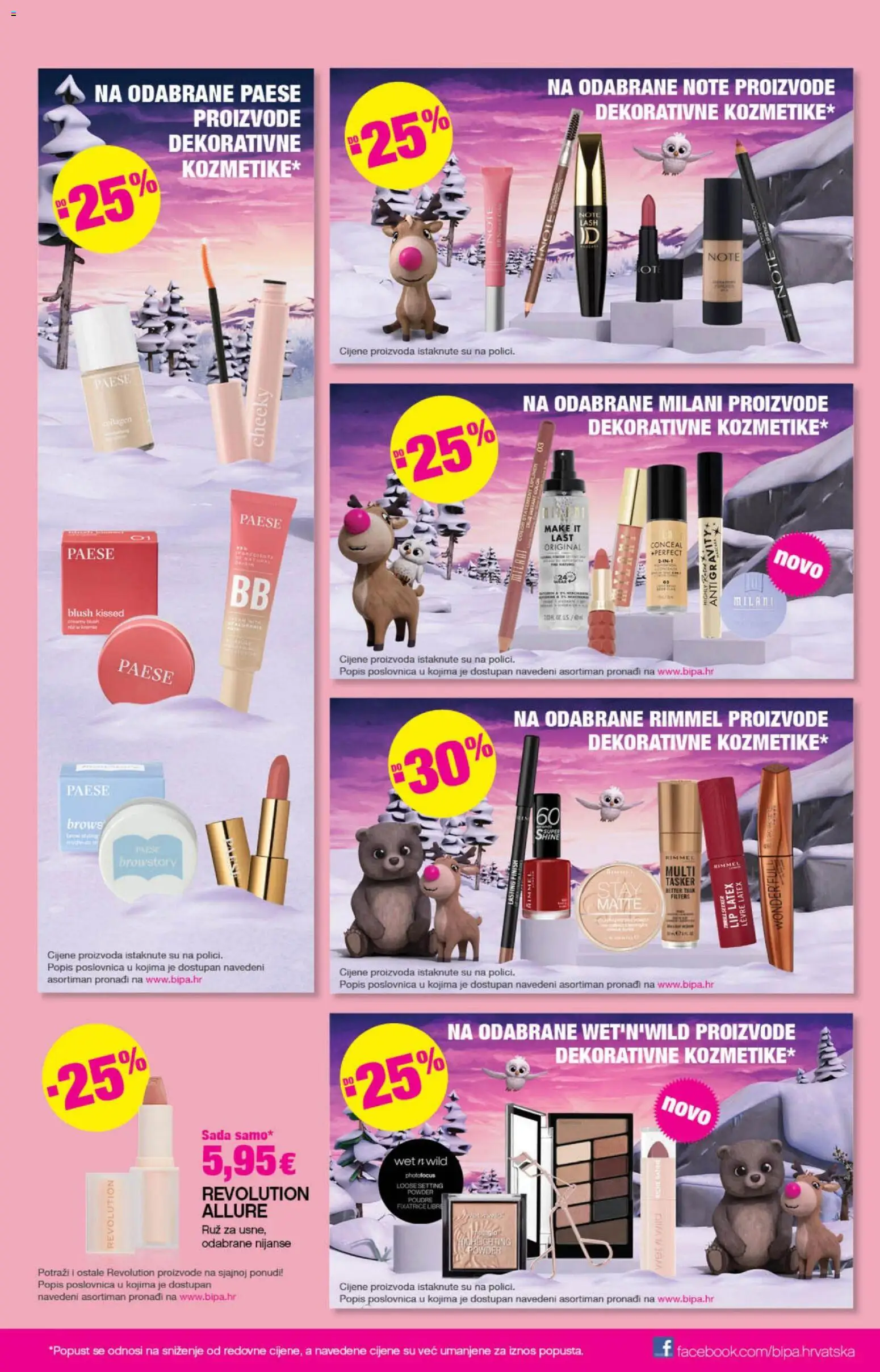 Bipa katalog | vrijedi od 13.11.2025 | Stranica: 3 | Proizvodi: Concealer, Ruž, Finish