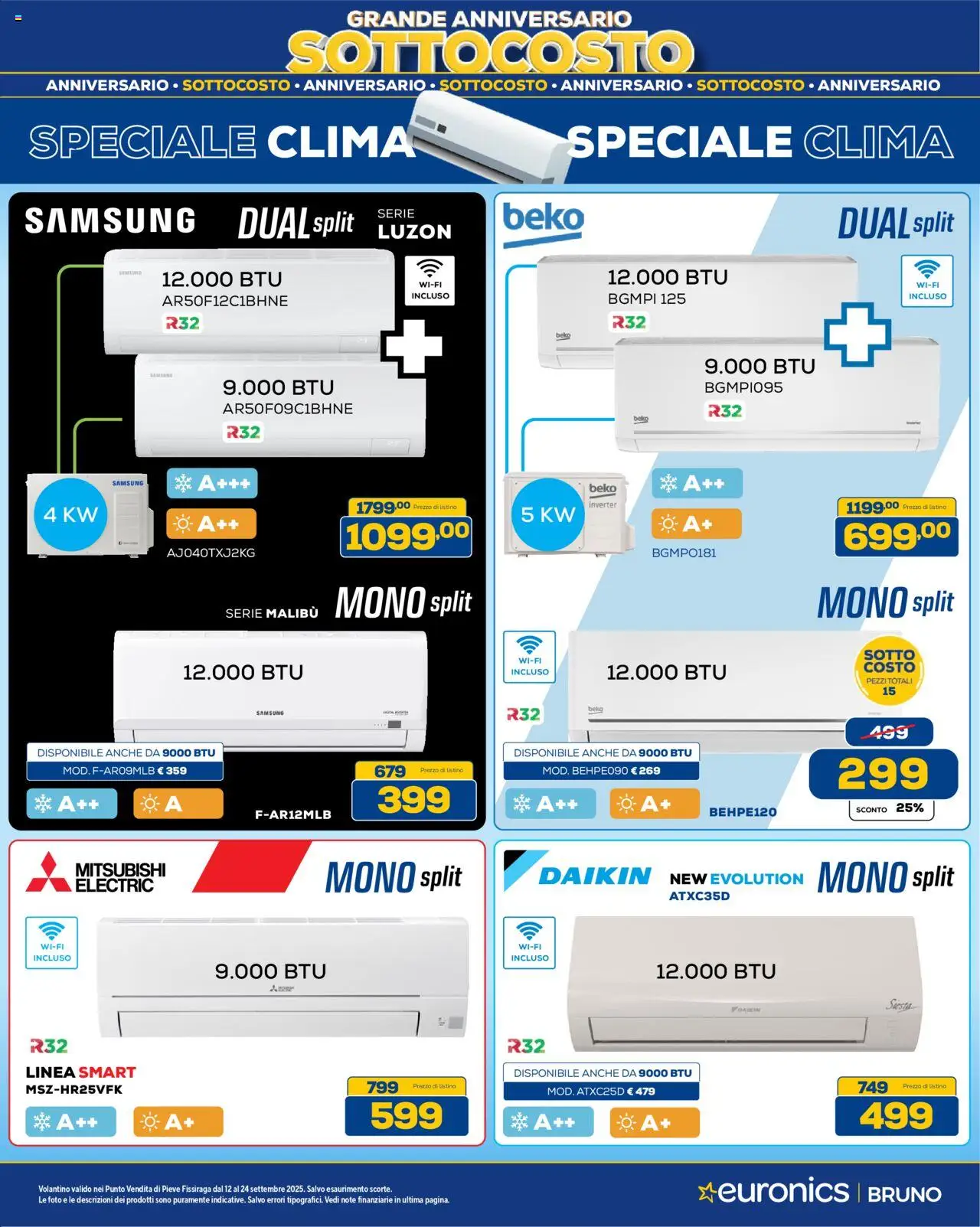 Volantino Euronics del 12.09.2025 | Pagina: 32 | Prodotti: Samsung