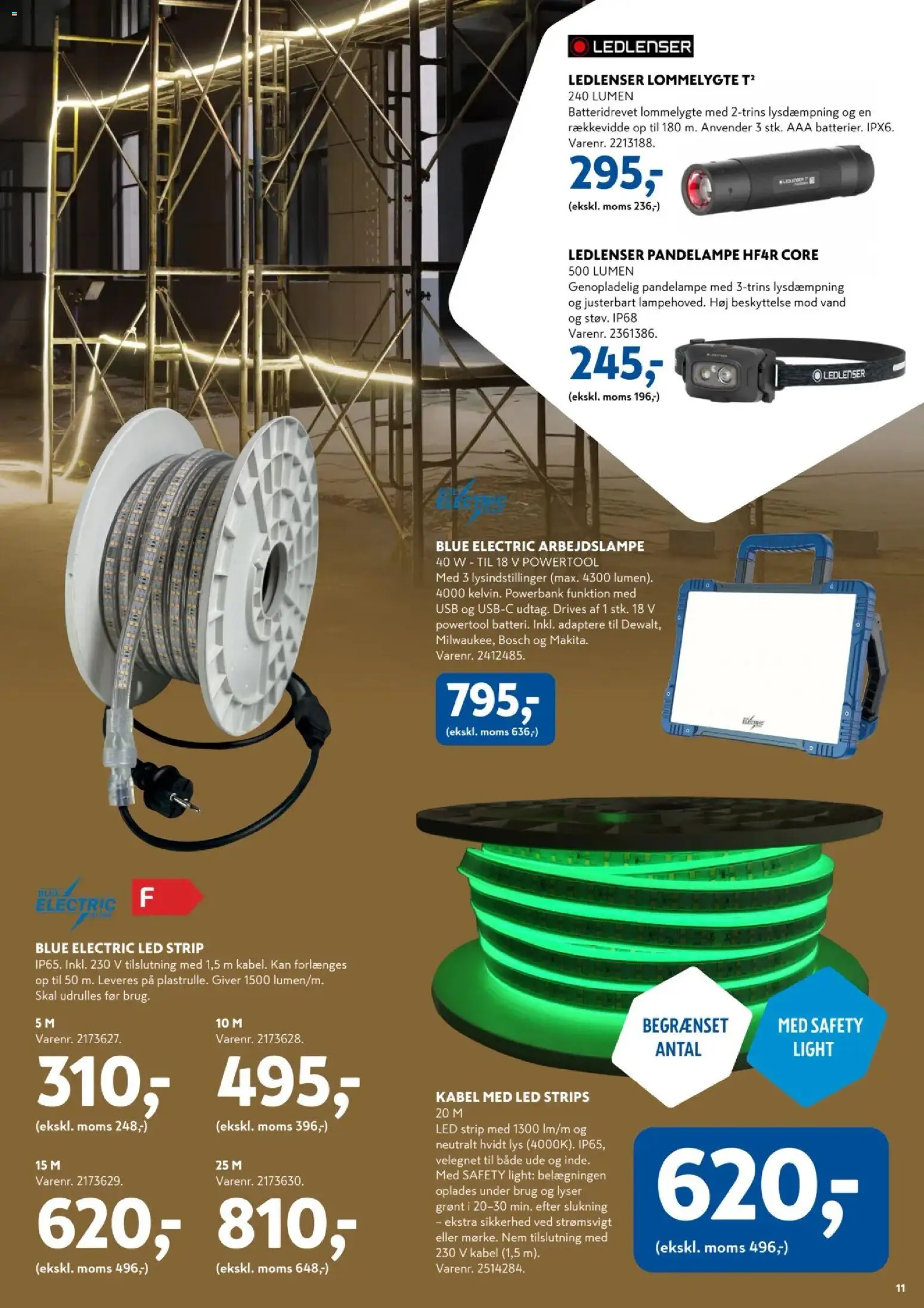 Davidsen tilbudsavis – gyldig fra 02.11.2025 | Side: 11 | Produkter: Powerbank, USB, Adaptere, Kabel