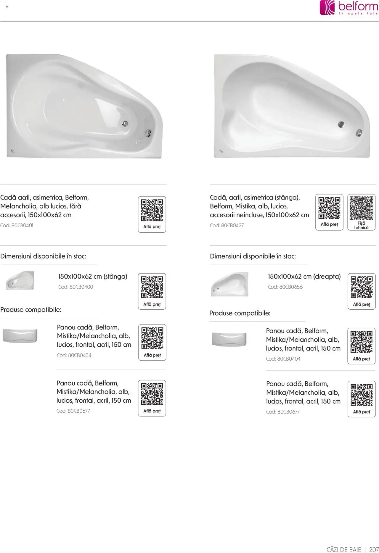 Catalog Romstal – valabil de la 25.11.2024 | Pagină: 207 | Produse: Cadă