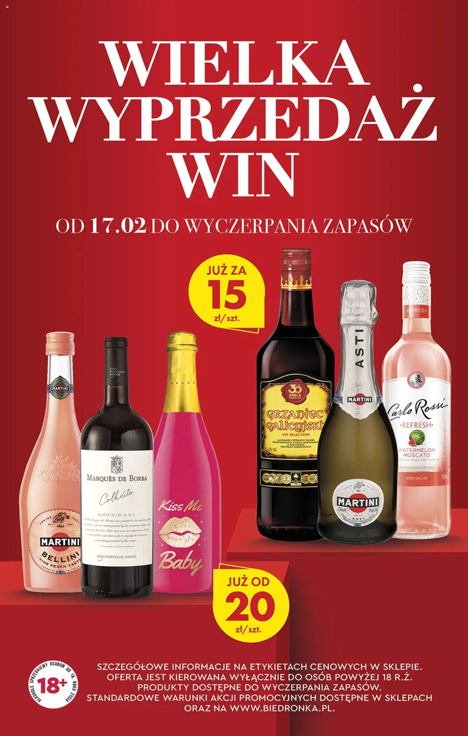 Biedronka Polsko leták - Czas na toast od 09.02.2026 | Strana: 4 | Produkty: Martini, Moscato, Bellini