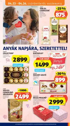 RAFFAELLO*, 150 g/doboz - amely érvényes a következő dátumtól: 23.04.2026 | Oldal: 17 | Termékek: Raffaello, Ferrero rocher, Csokoládé