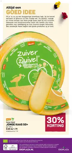 Ekoplaza folder -  - Voorbeeld van een folder van Ekoplaza, geldig van 01.04.2026 | Pagina: 20 | Producten: Melk, Kaas, Gouda, Kávéfehérítő