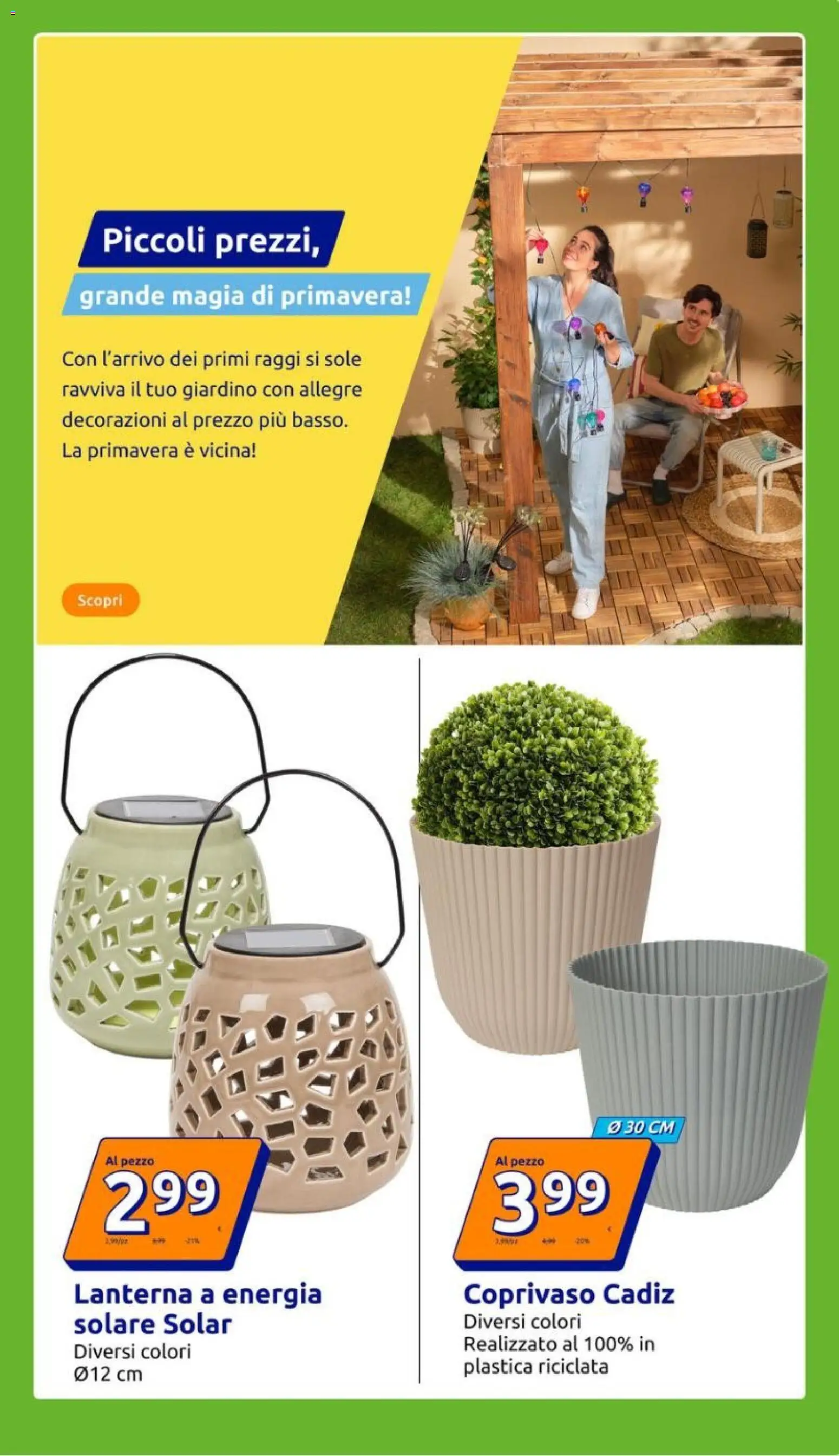 Volantino Action del 22.04.2026 | Pagina: 19 | Prodotti: Lanterna, Decorazioni