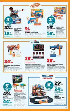 Hyper U - Prévisualisation de Hyper U - Prix bas de Noël valide à partir de 21.10.2025 | Page: 41 | Produits: Cibles, Piles, Lunettes