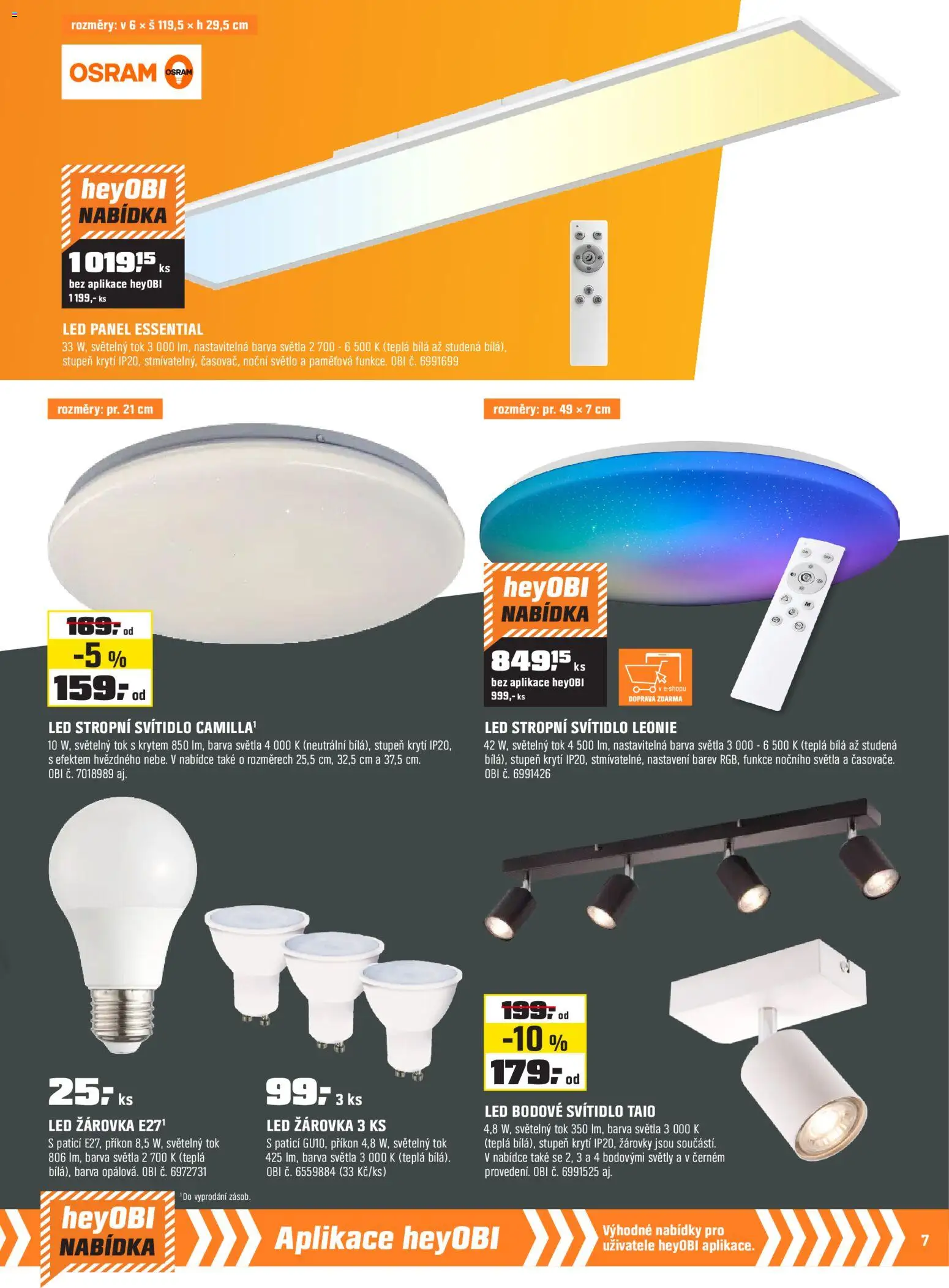 OBI leták od 01.11.2025 | Strana: 7