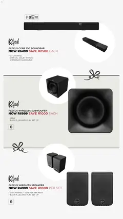 House and Home specials catalogue – valid from 01.12.2025 | Page: 6 | Products: Speaker, Soundbar, Subwoofer