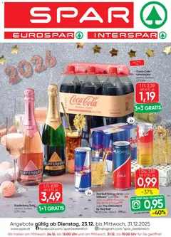 Spar Flugblatt ab 23.12.2025 gültig