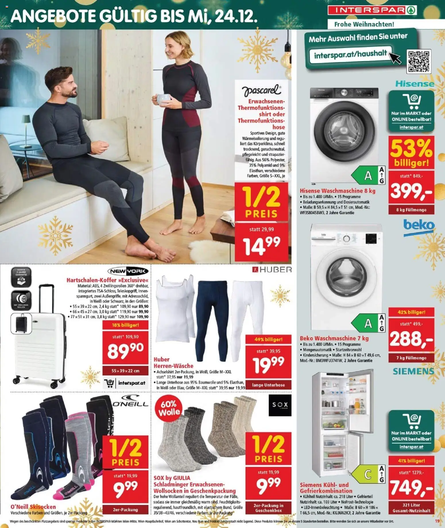 Interspar Flugblatt - Burgenland Nord gültig ab 04.12.2025 | Seite: 19