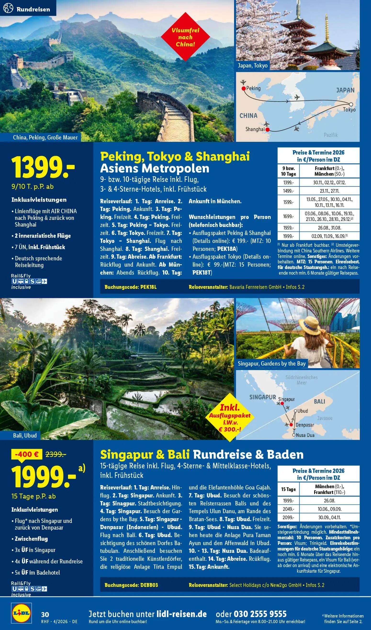 Lidl Reisen Prospekt 	 – gültig ab 28.03.2026 | Seite: 30