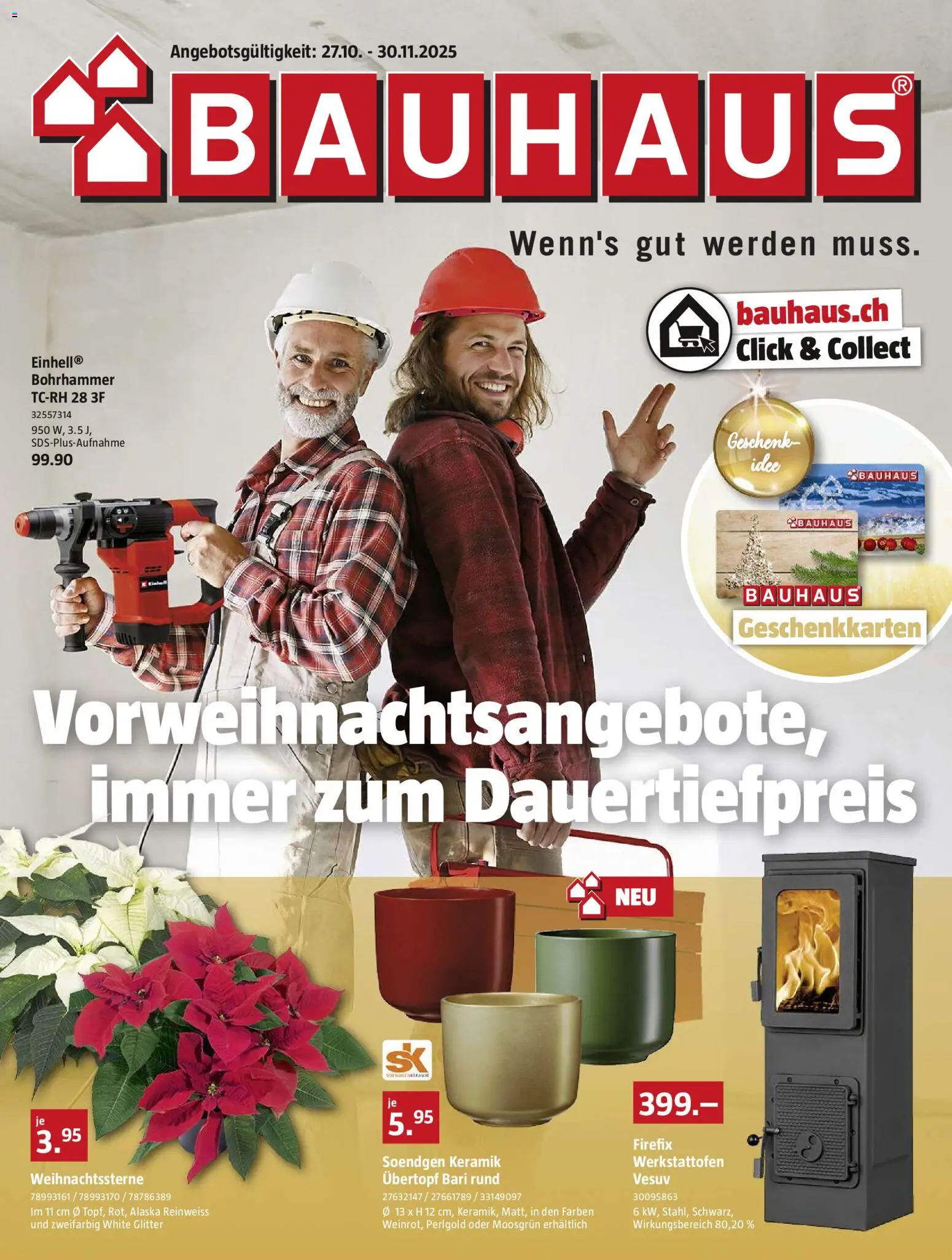 Bauhaus Aktionen – gültig ab 27.10.2025 | Seite: 1